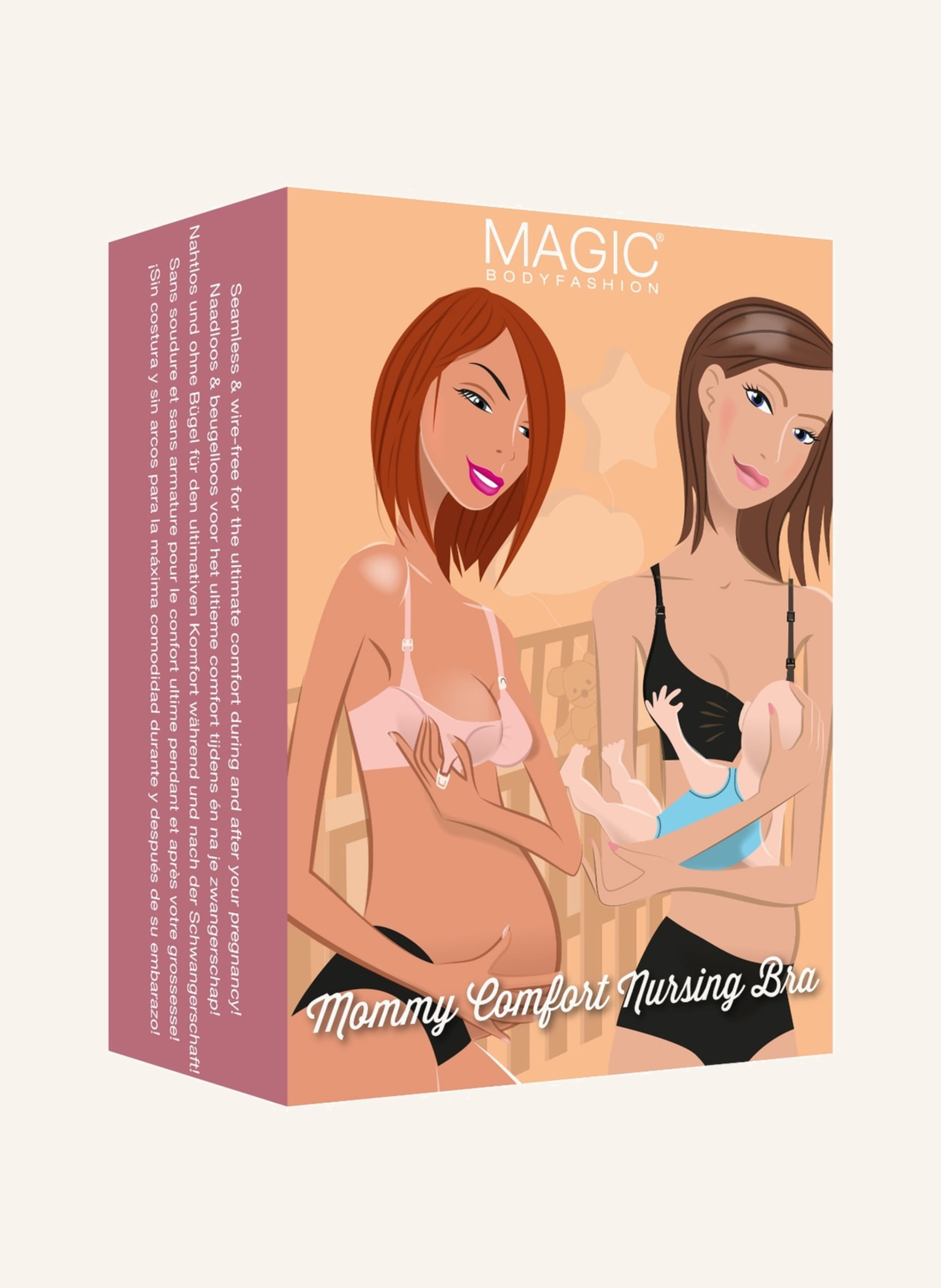 Thumbnail - Magic Bodyfashion Still-Bh Mama Comfort Nursing Bra beige