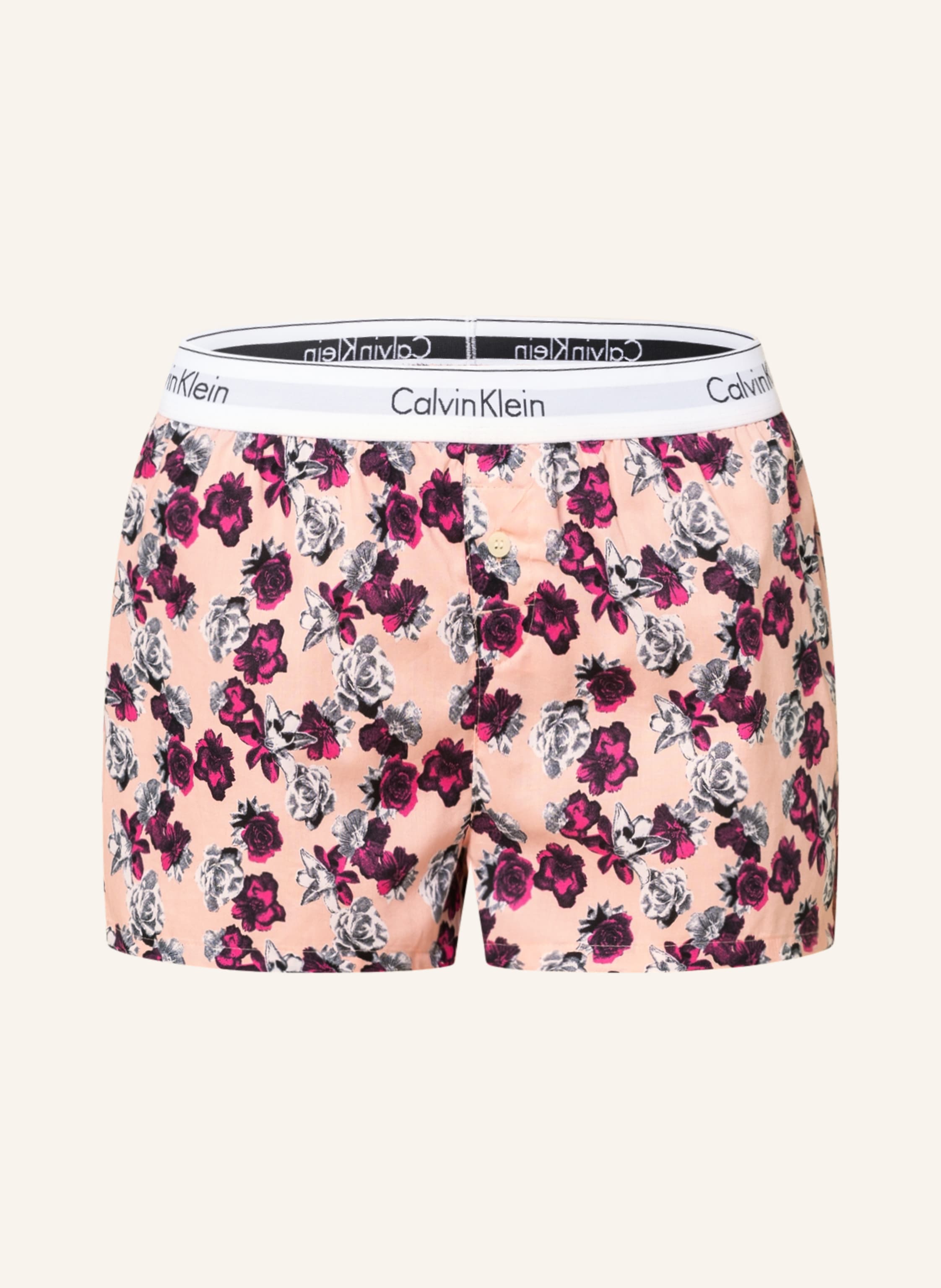 Calvin Klein Pajama shorts in rose/ white | Breuninger
