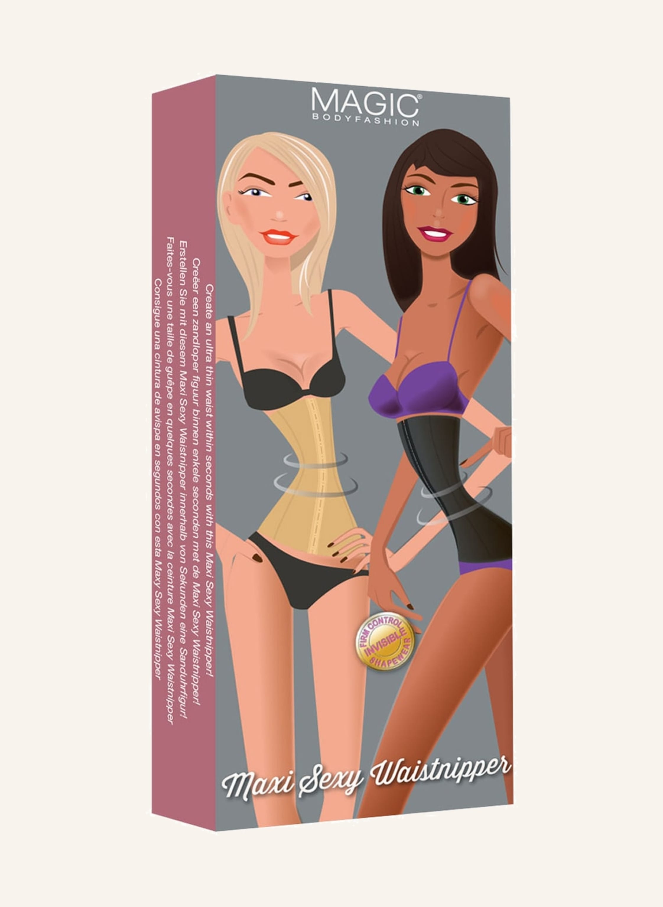 Thumbnail - Magic Bodyfashion Corsage Maxi Sexy Waistnipper schwarz