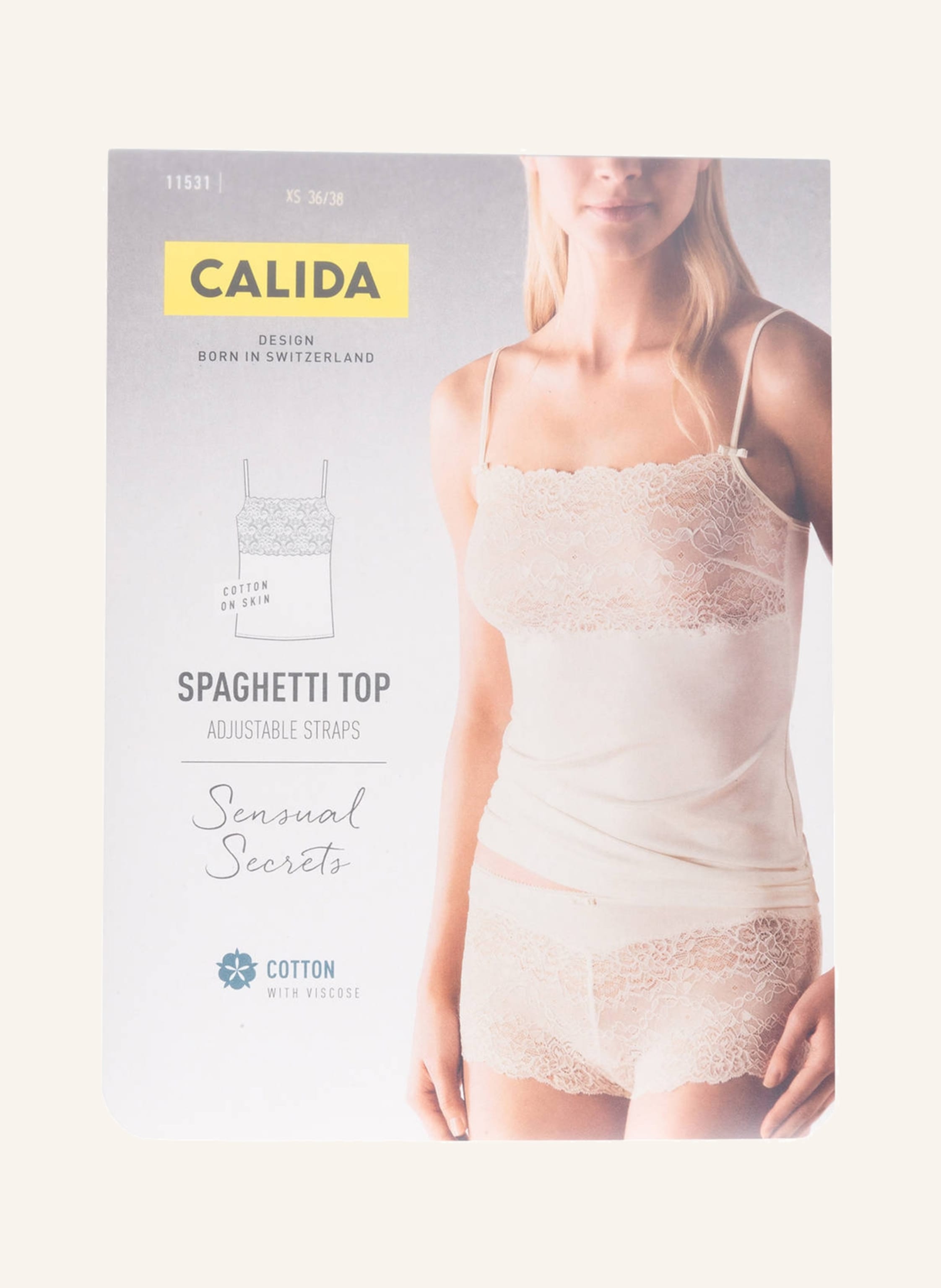 Thumbnail - Calida Top Sensual Secrets weiss