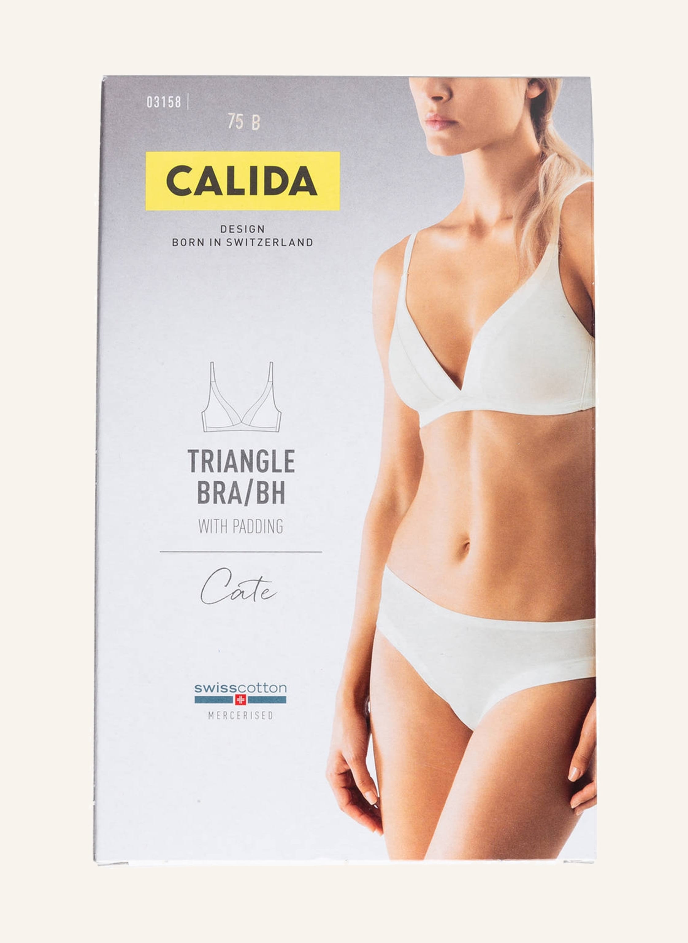 Calida Triangel-Bh Cate weiss – Bild 2