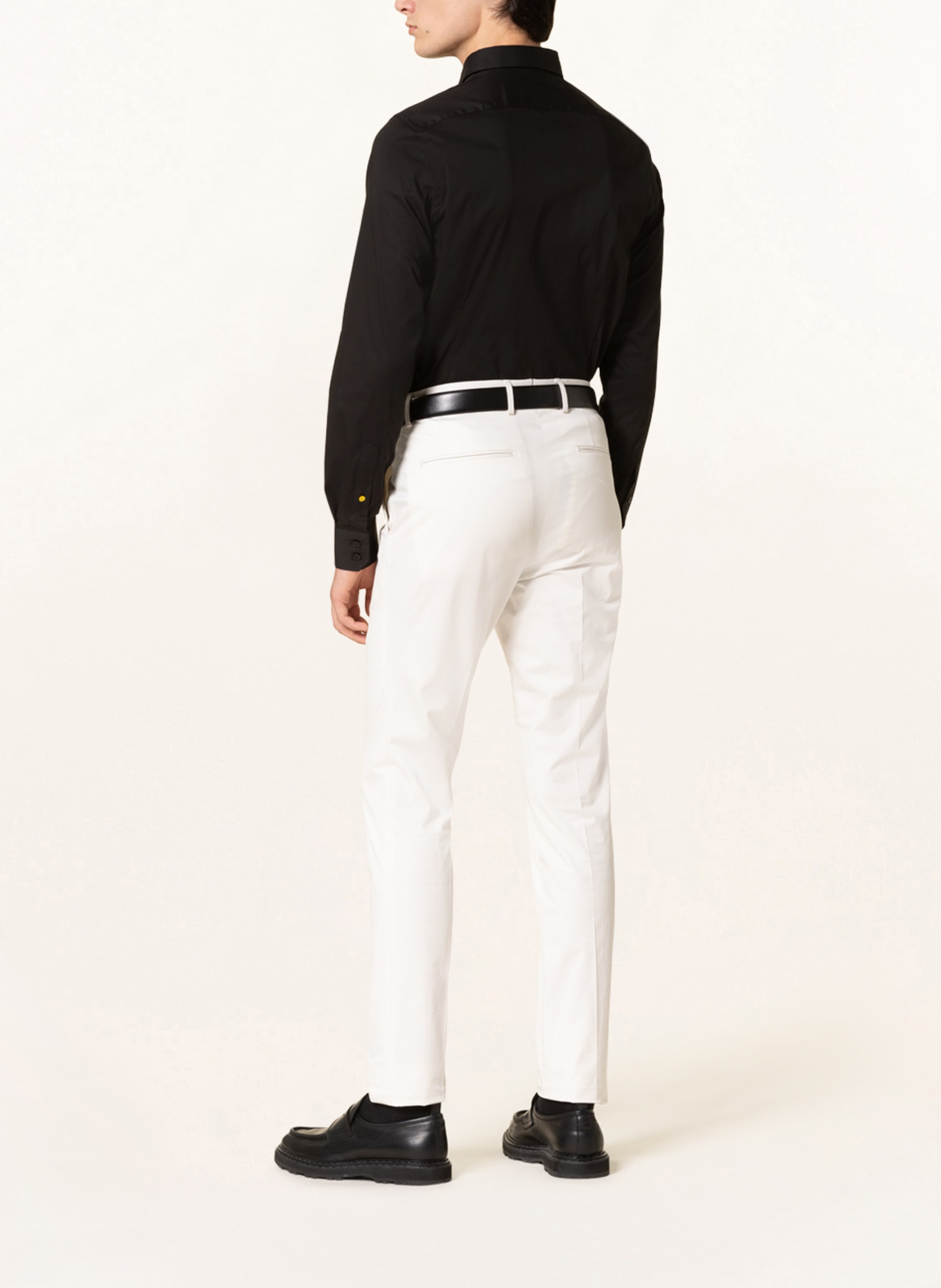 Thumbnail - q1 Manufaktur Hemd Sandro Extra Slim Fit schwarz