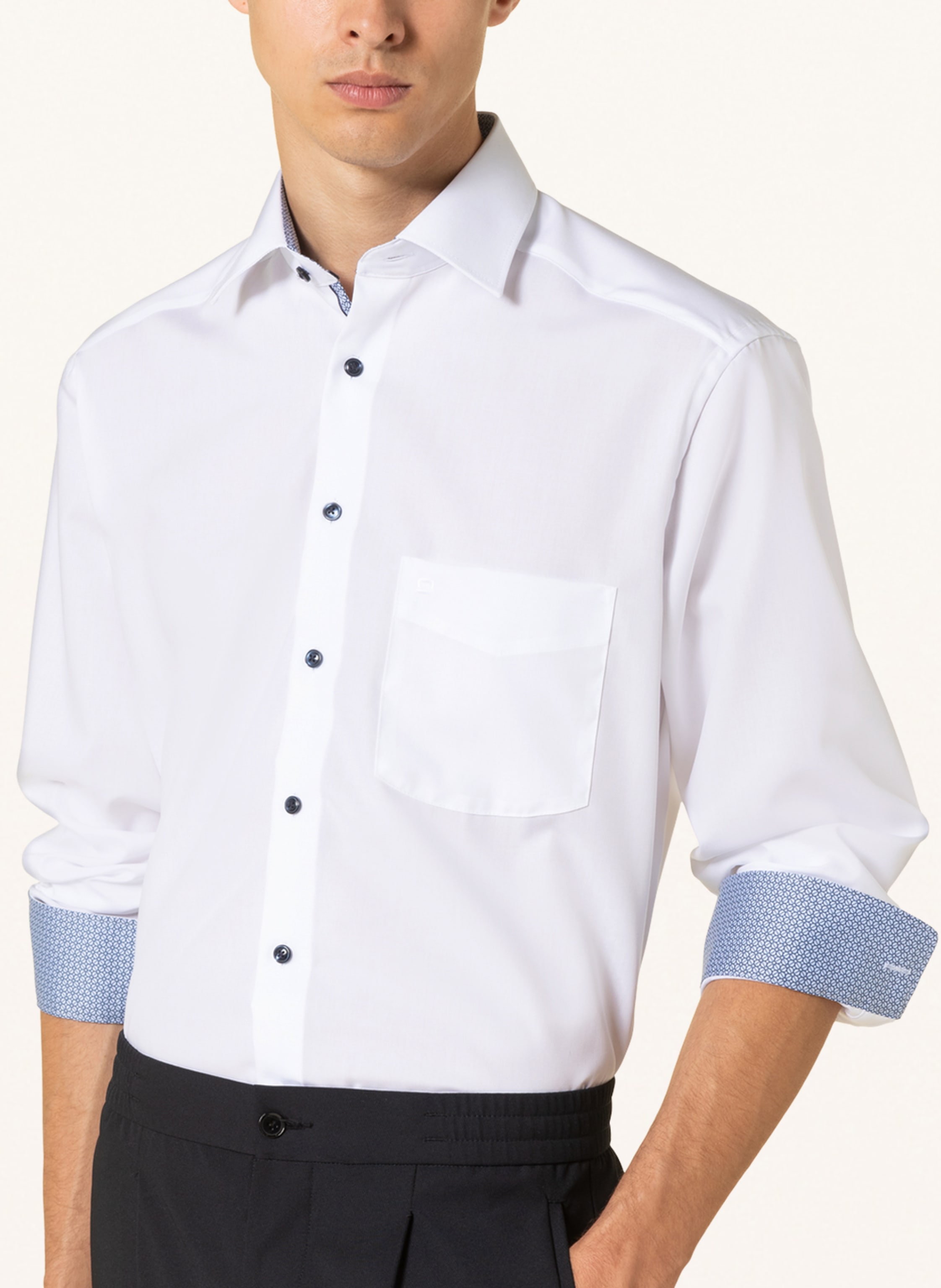 Thumbnail - Olymp Hemd Luxor Comfort Fit weiss