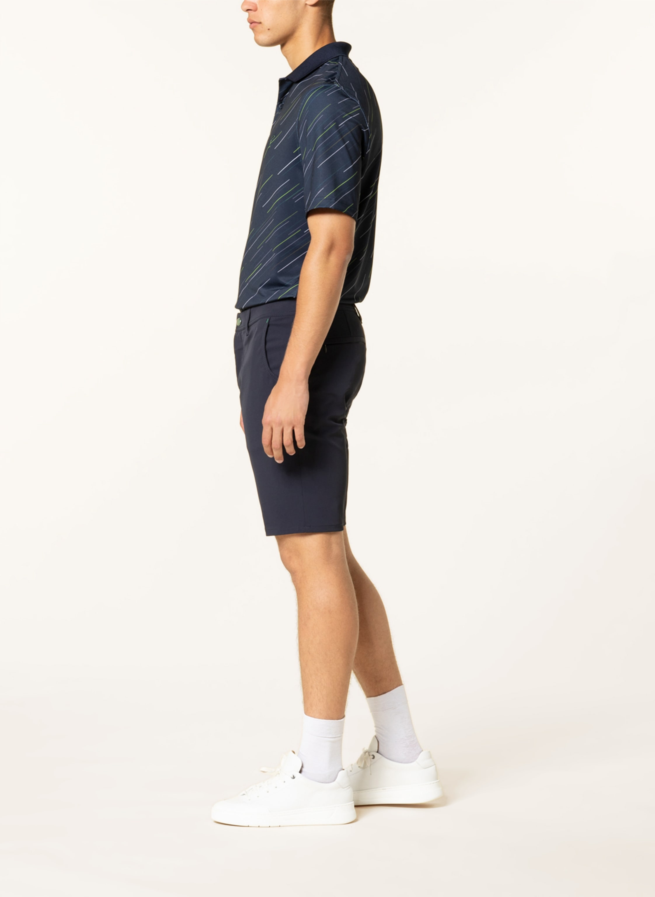 Thumbnail - Alberto Golfshorts Earnie blau