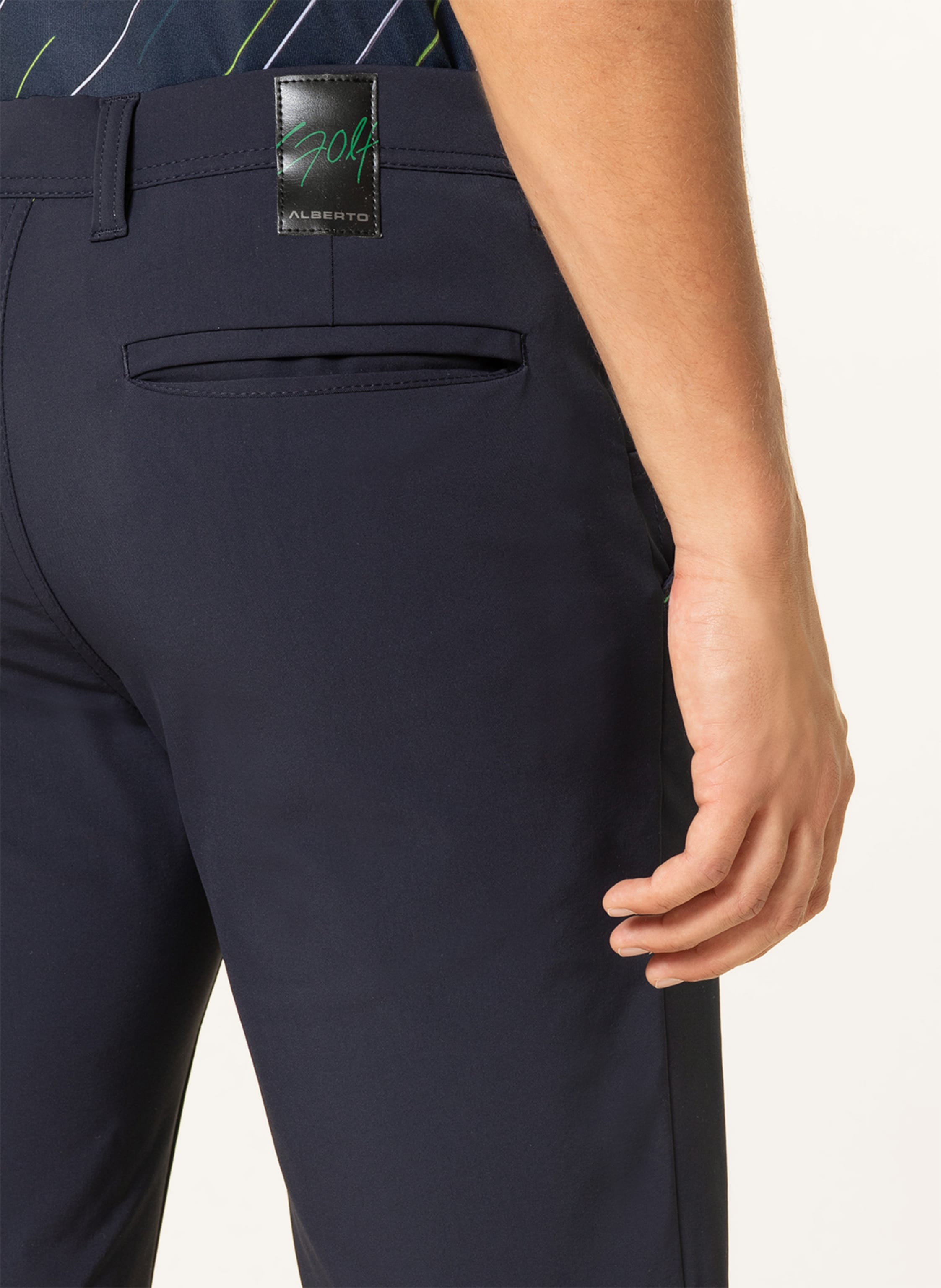 Thumbnail - Alberto Golfshorts Earnie blau