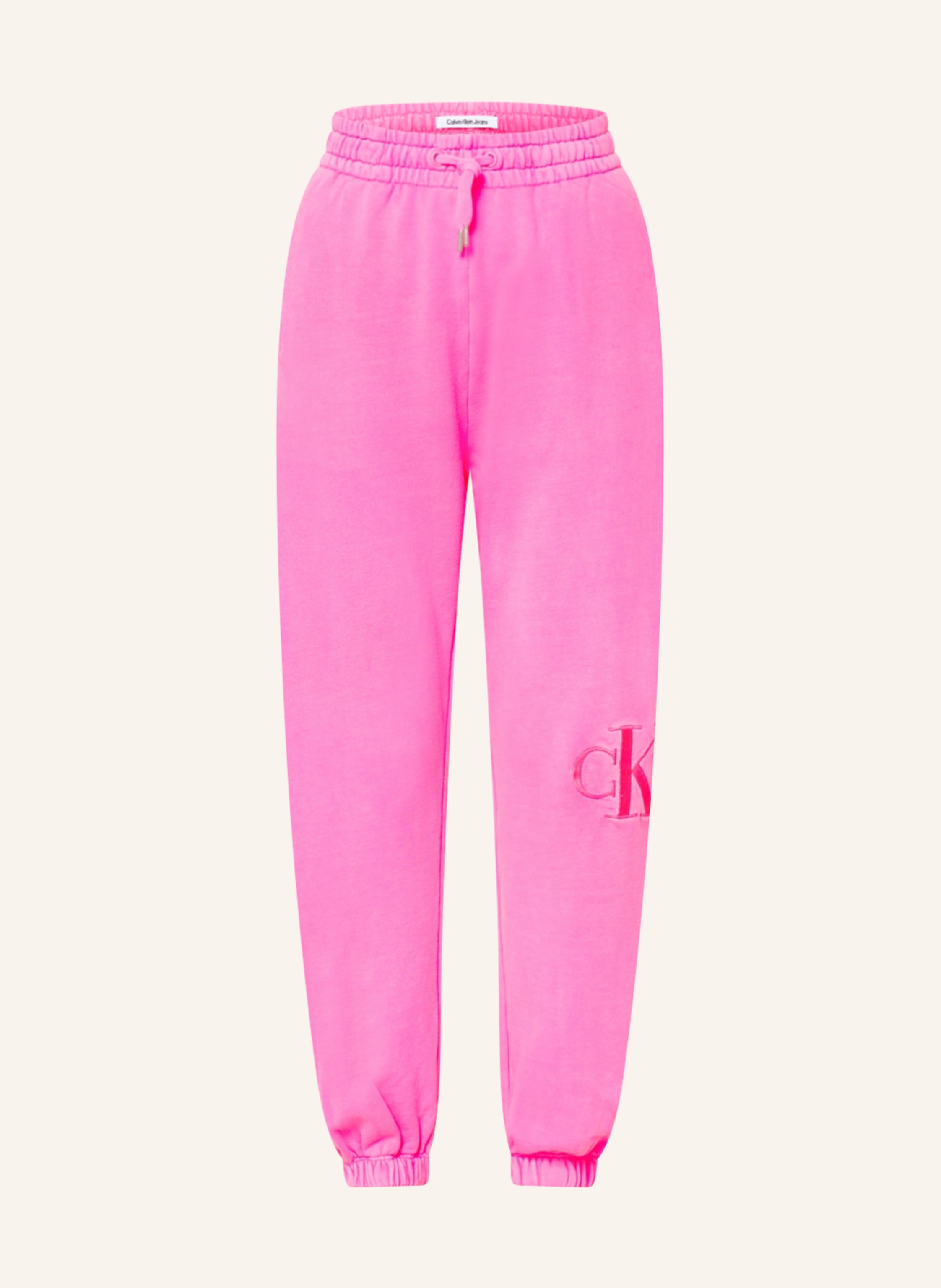 Calvin Klein Jeans Sweatpants in neon pink | Breuninger