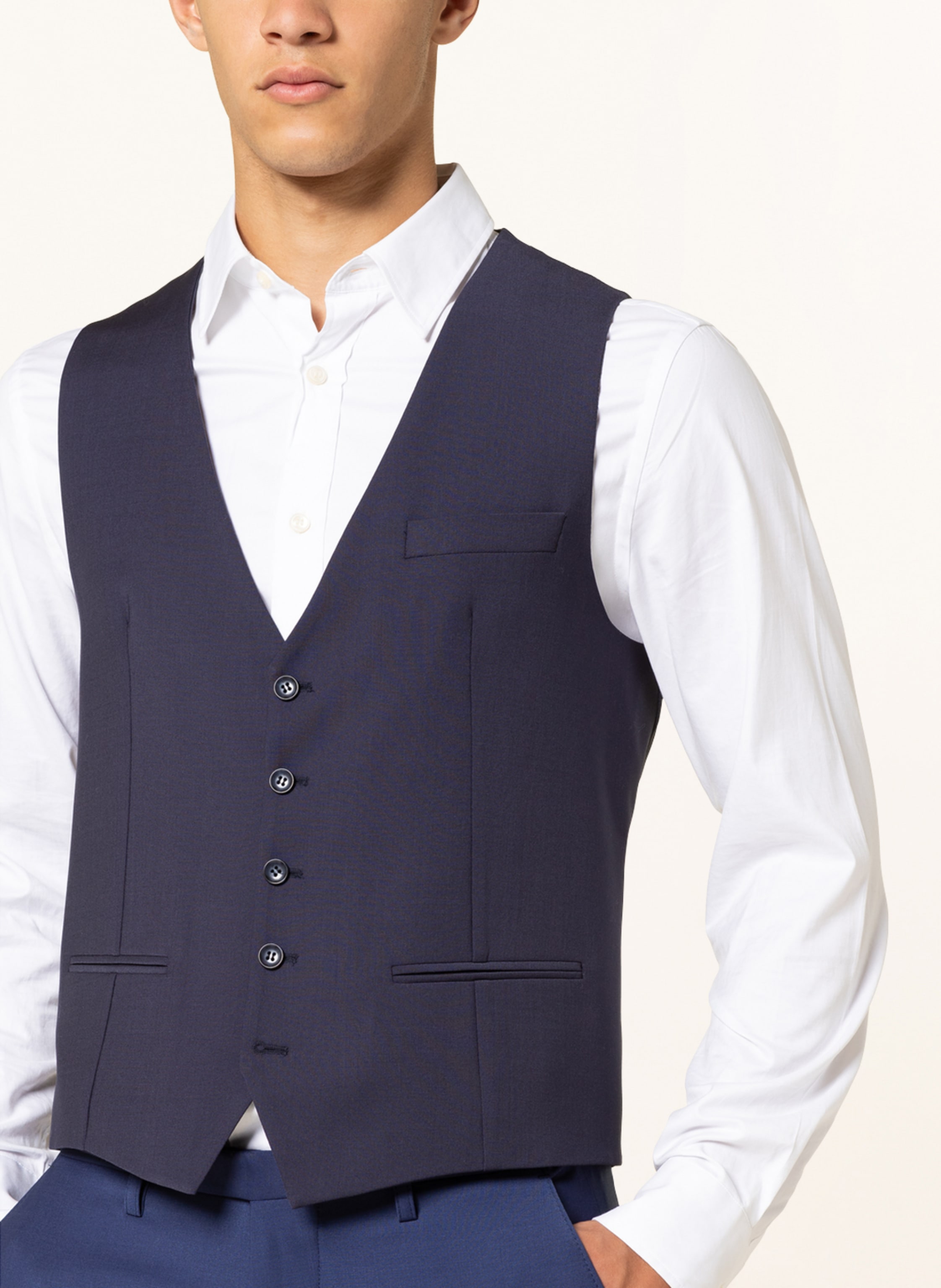 Thumbnail - Cinque Anzugweste Cicastello Slim Fit blau