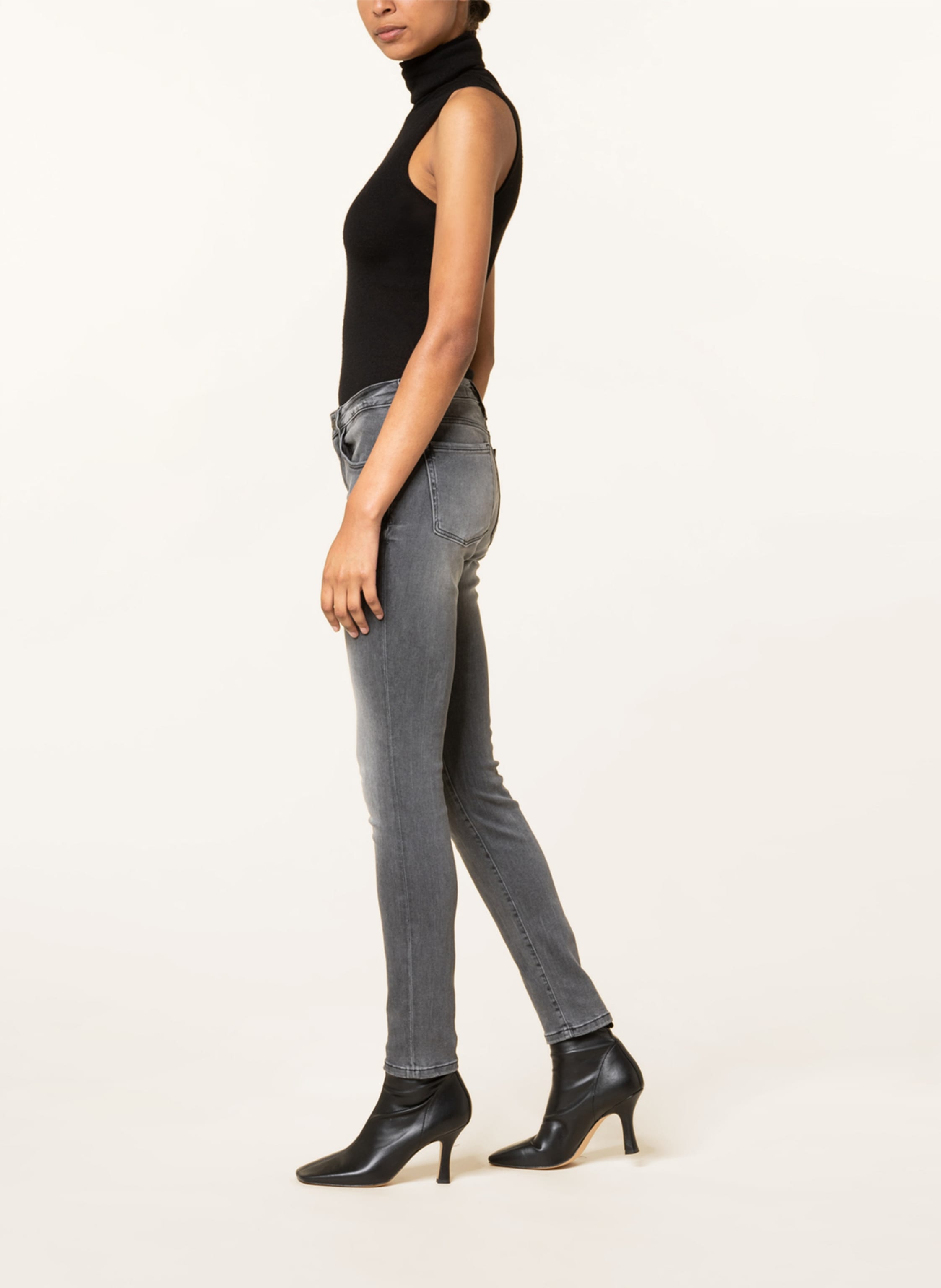 Thumbnail - Guess Skinny Jeans Annette grau