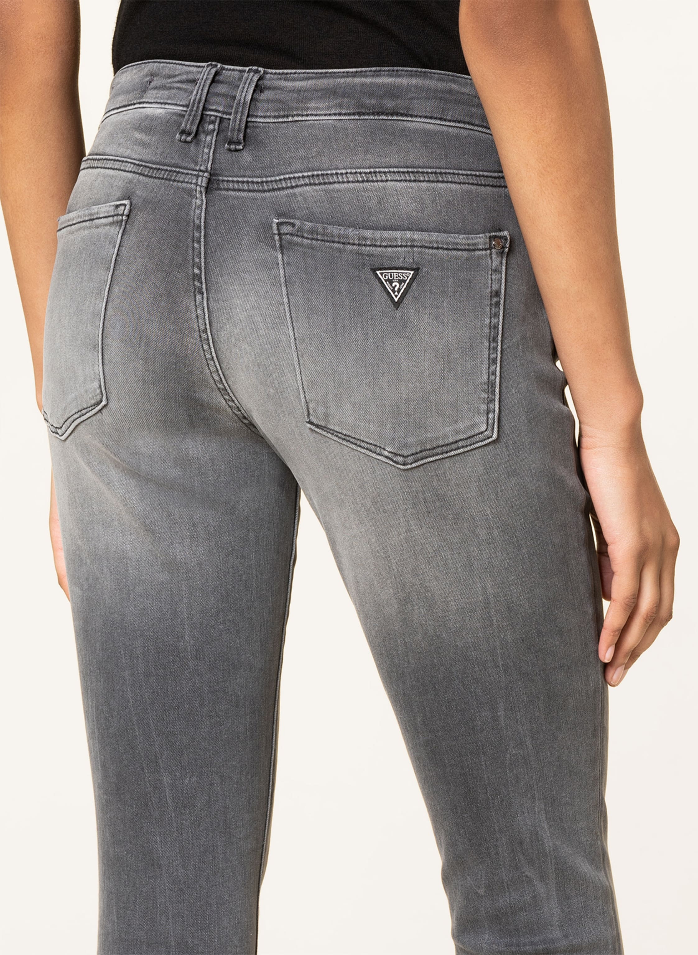 Thumbnail - Guess Skinny Jeans Annette grau