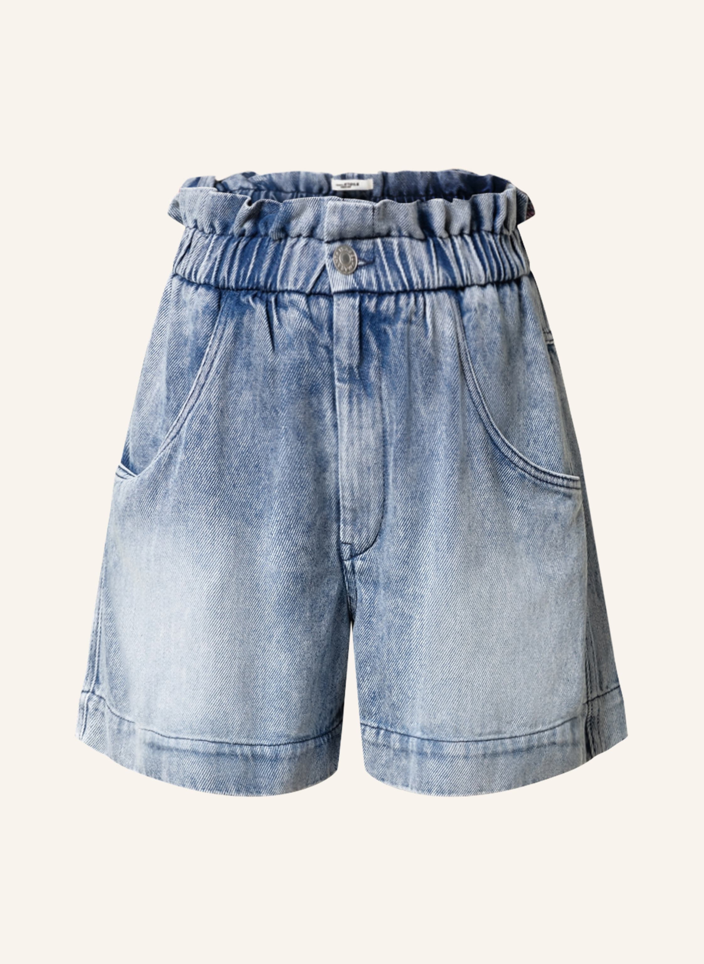 Womens Clothing Shorts Jean and denim shorts Blue Étoile Isabel Marant Titea Denim Shorts in Light Blue 