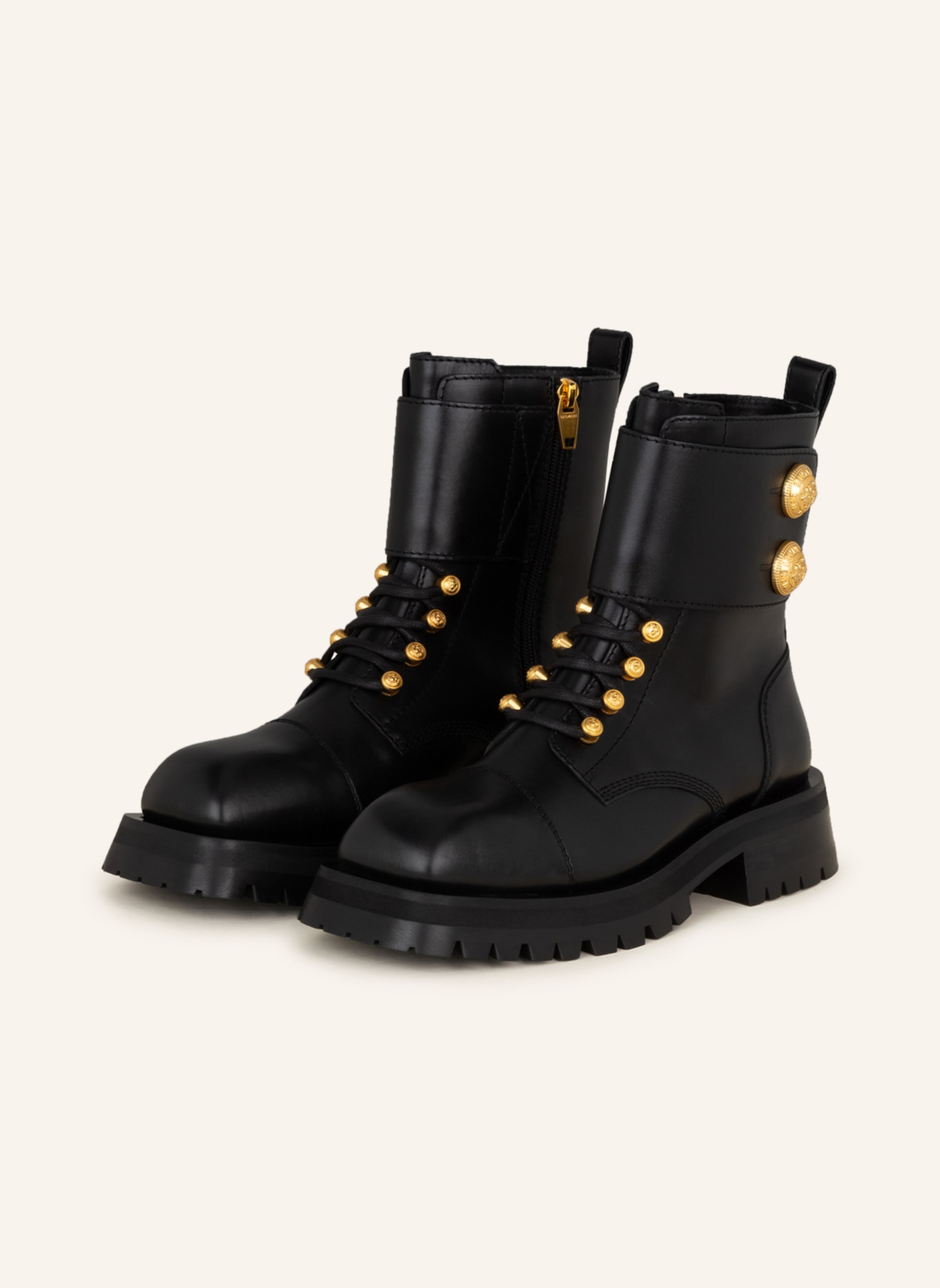 Balmain biker boots store