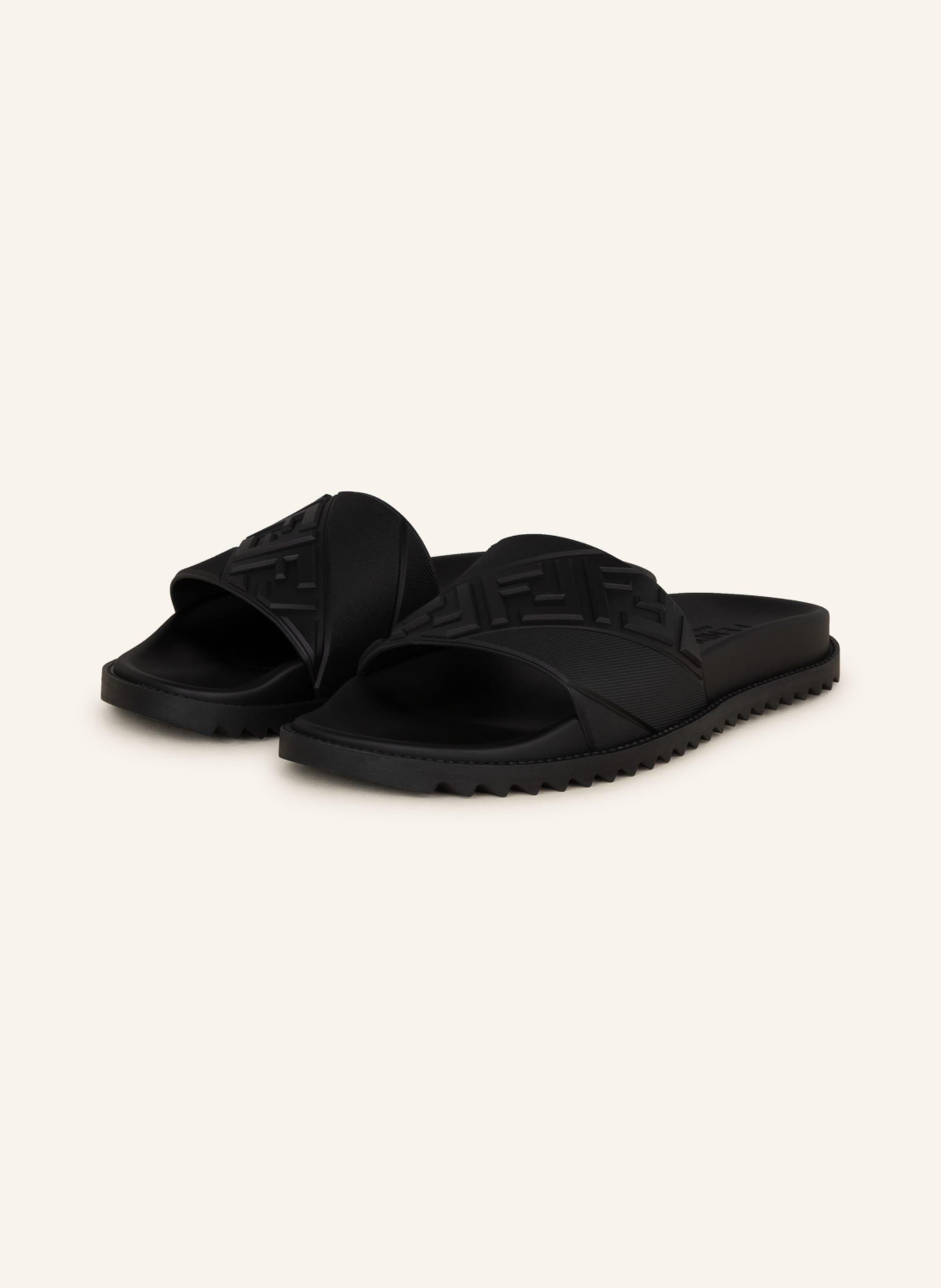FENDI Slides in black