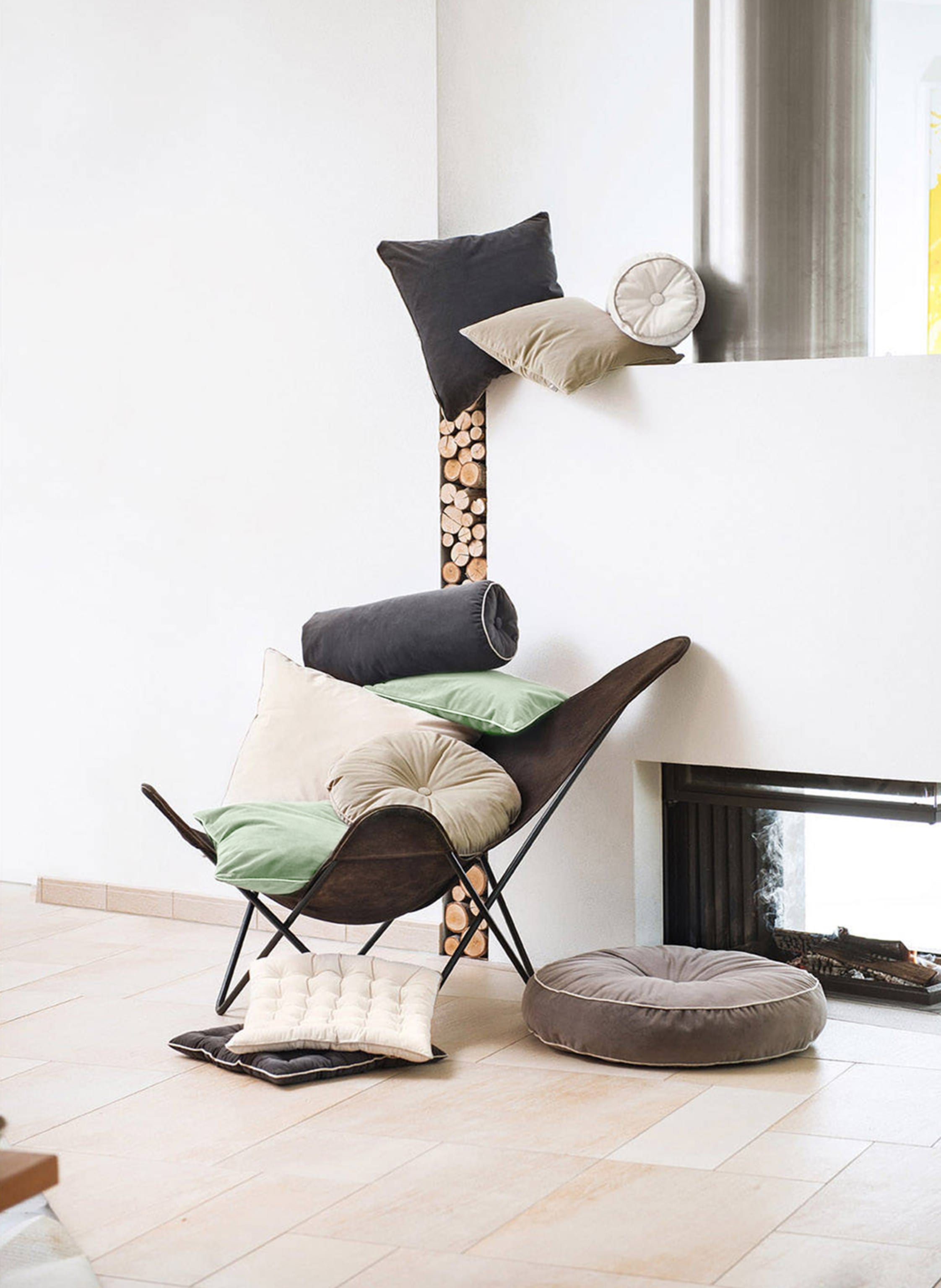 Thumbnail - Pichler Samt-Dekokissenhülle Melva gruen