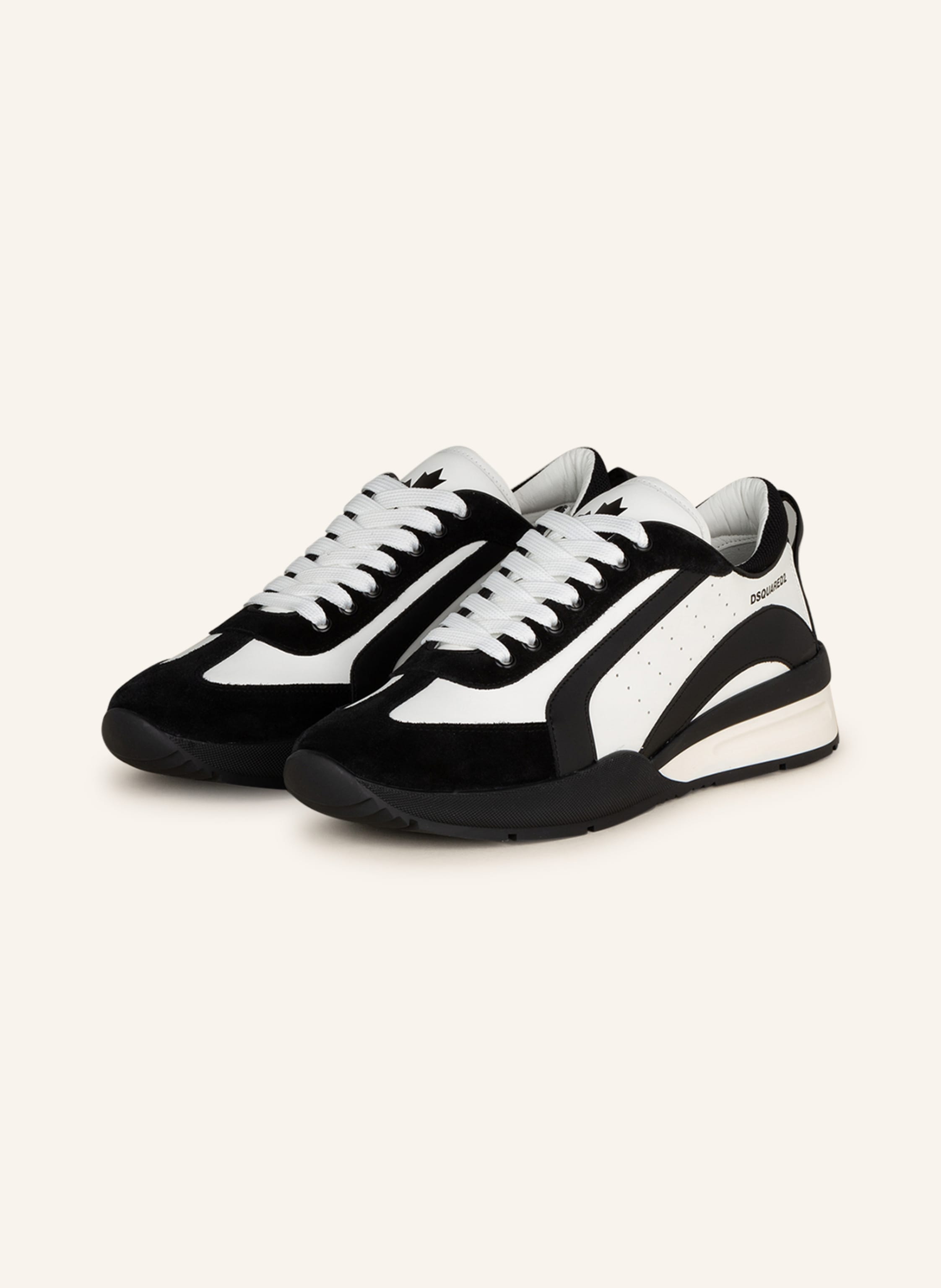 Giày Sneakers Dsquared2 X Ibrahimović Icon New Tennis SNW000801502228 Màu  Trắng Đỏ