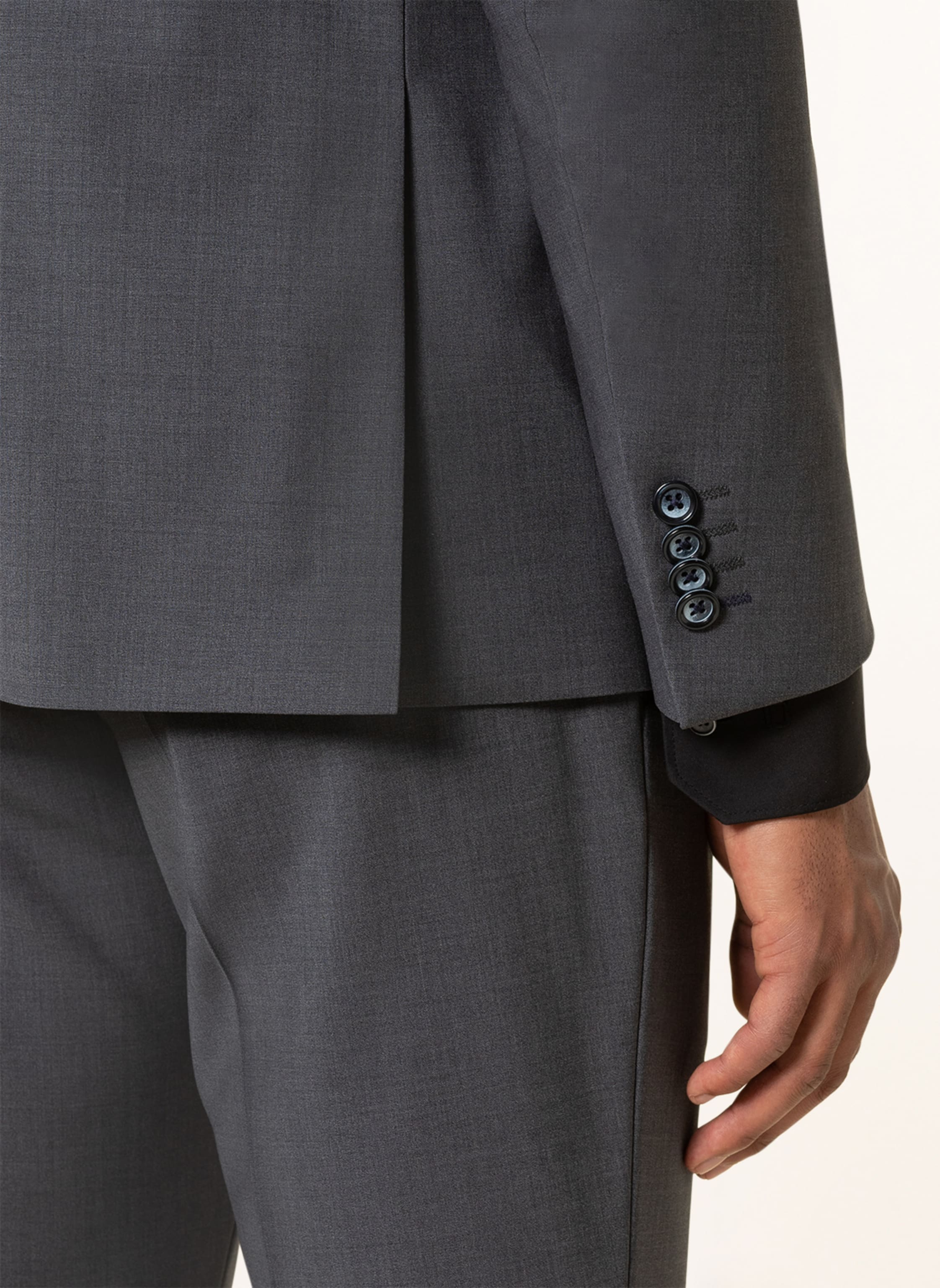 Thumbnail - Roy Robson Anzugsakko Slim Fit grau