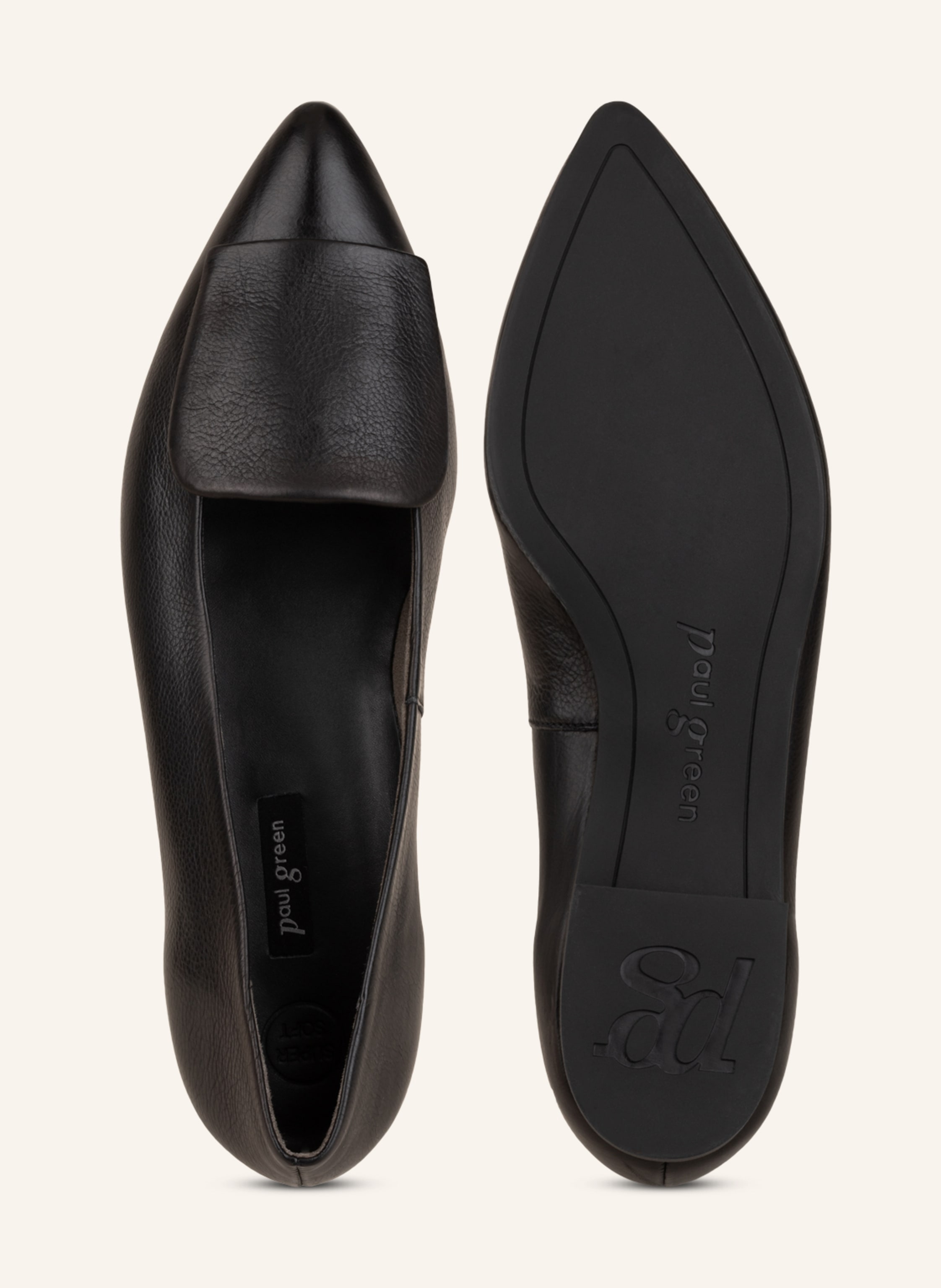 Paul Green Ballerinas schwarz – Bild 2