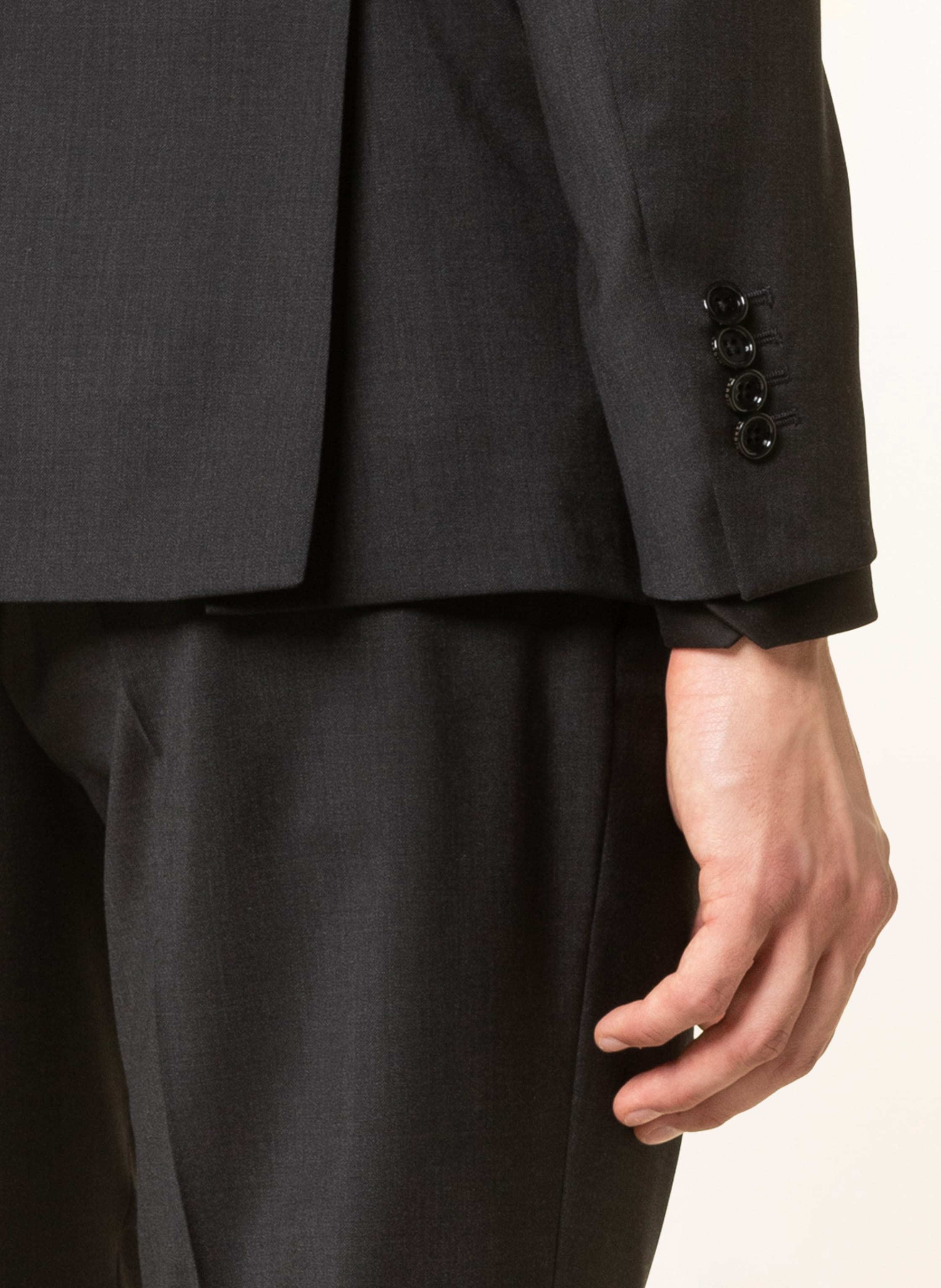 Thumbnail - Lardini Anzugsakko Slim Fit grau