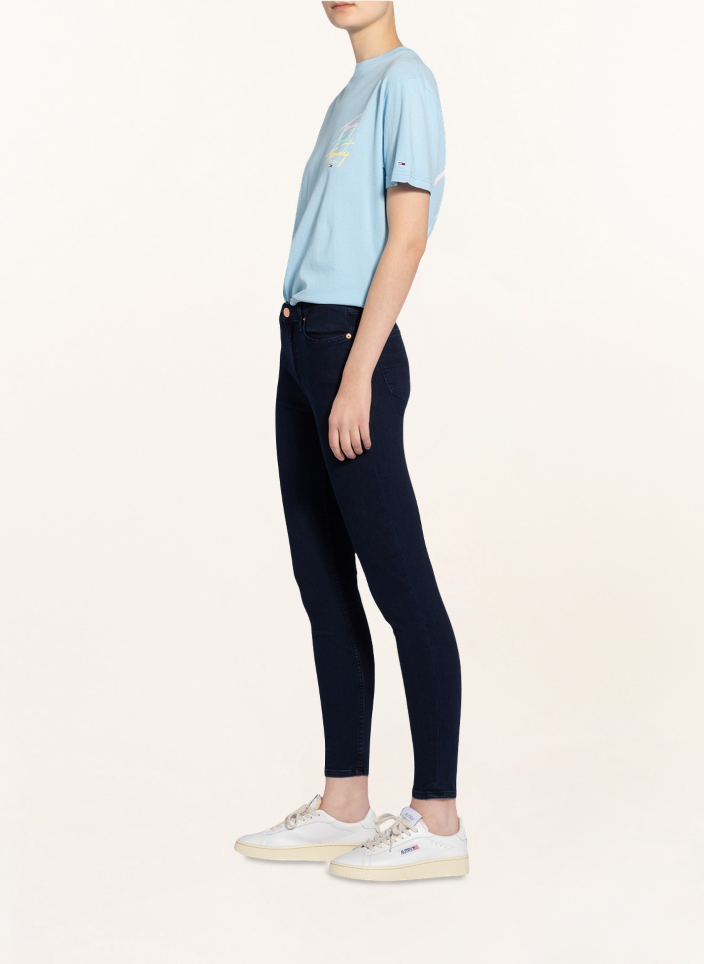 Thumbnail - Tommy Jeans Skinny Jeans Nora blau
