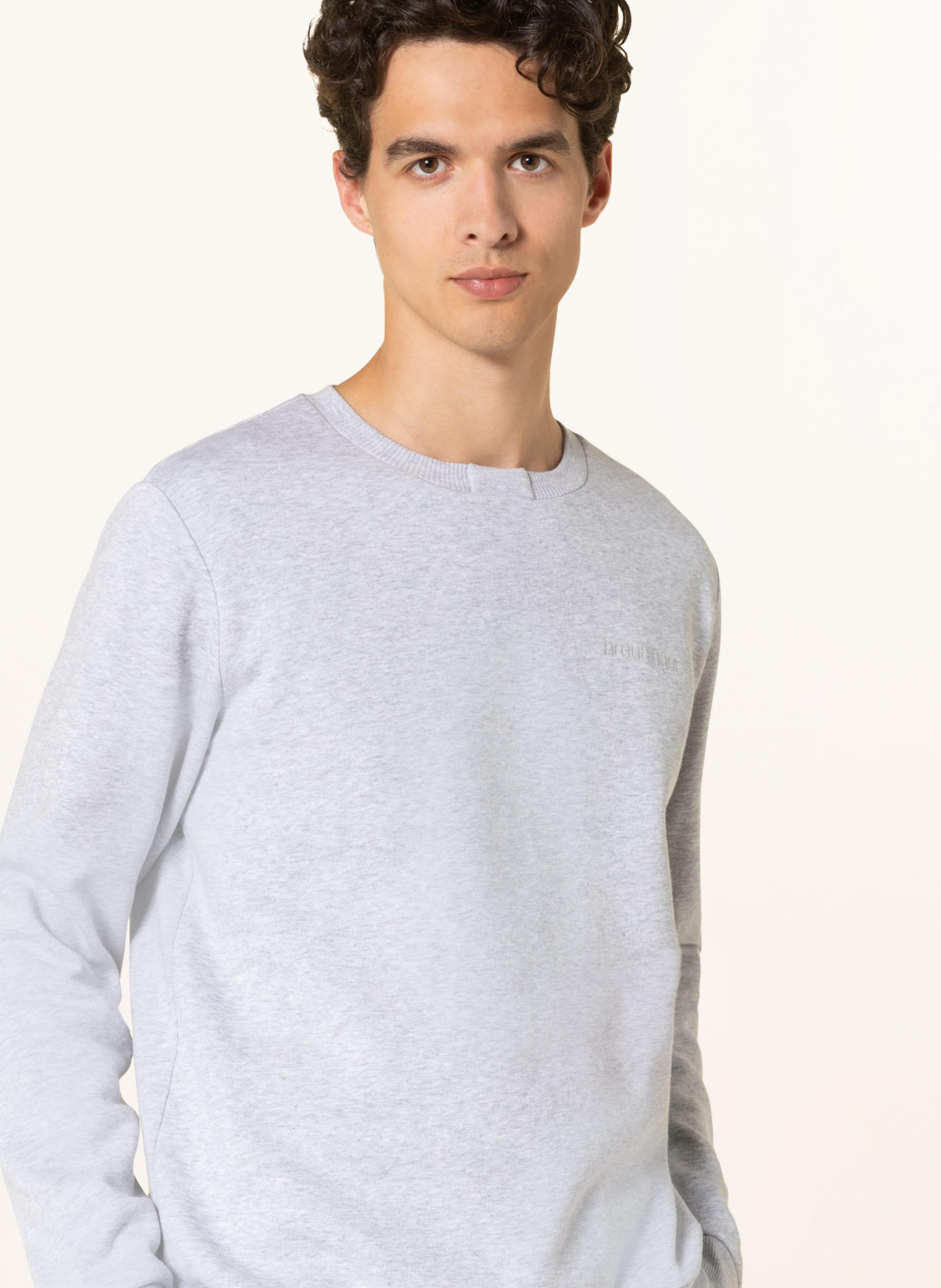 Thumbnail - Breuninger Collection Herren Sweatshirt grau