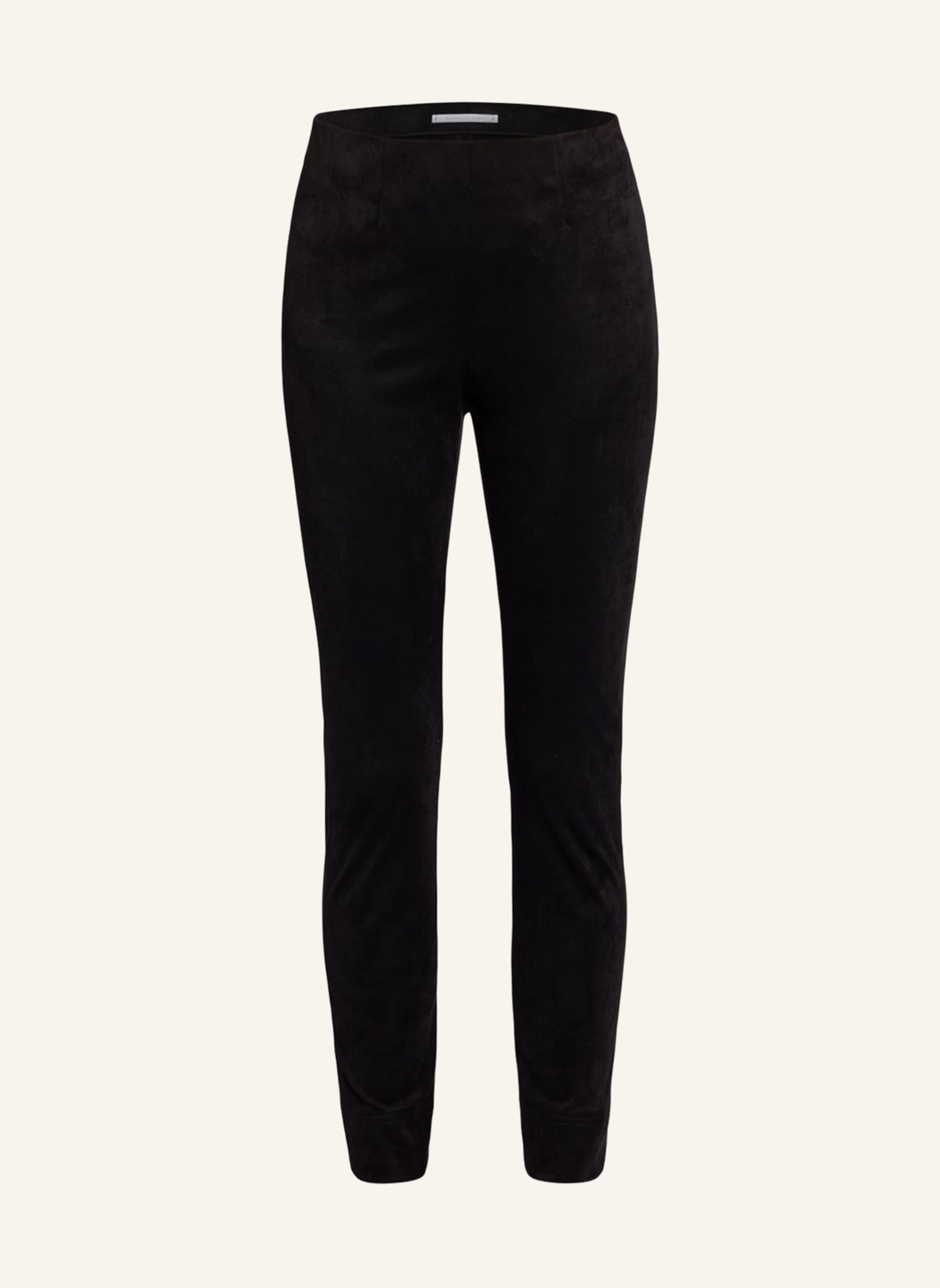 RAFFAELLO ROSSI 7/8 trousers PENNY in leather look in black | Breuninger