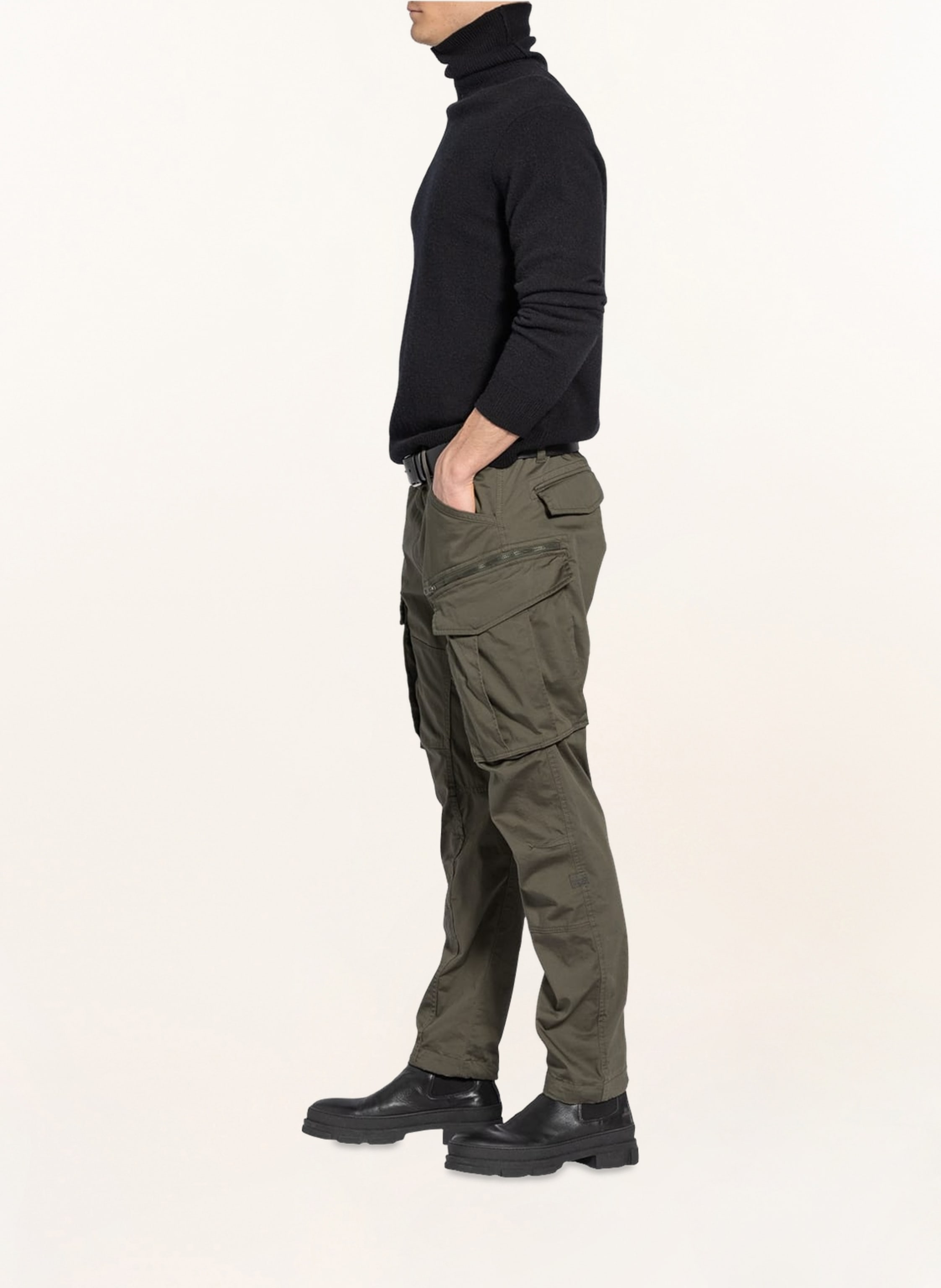 Thumbnail - G-Star Cargohose Tapered Fit grau