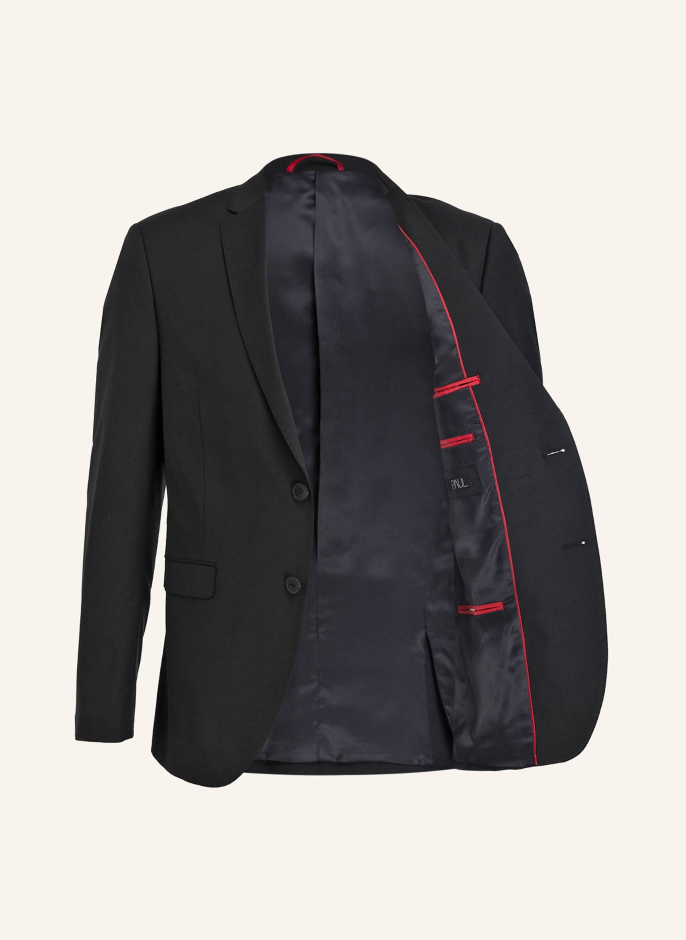 Thumbnail - Paul Anzugsakko Slim Fit schwarz