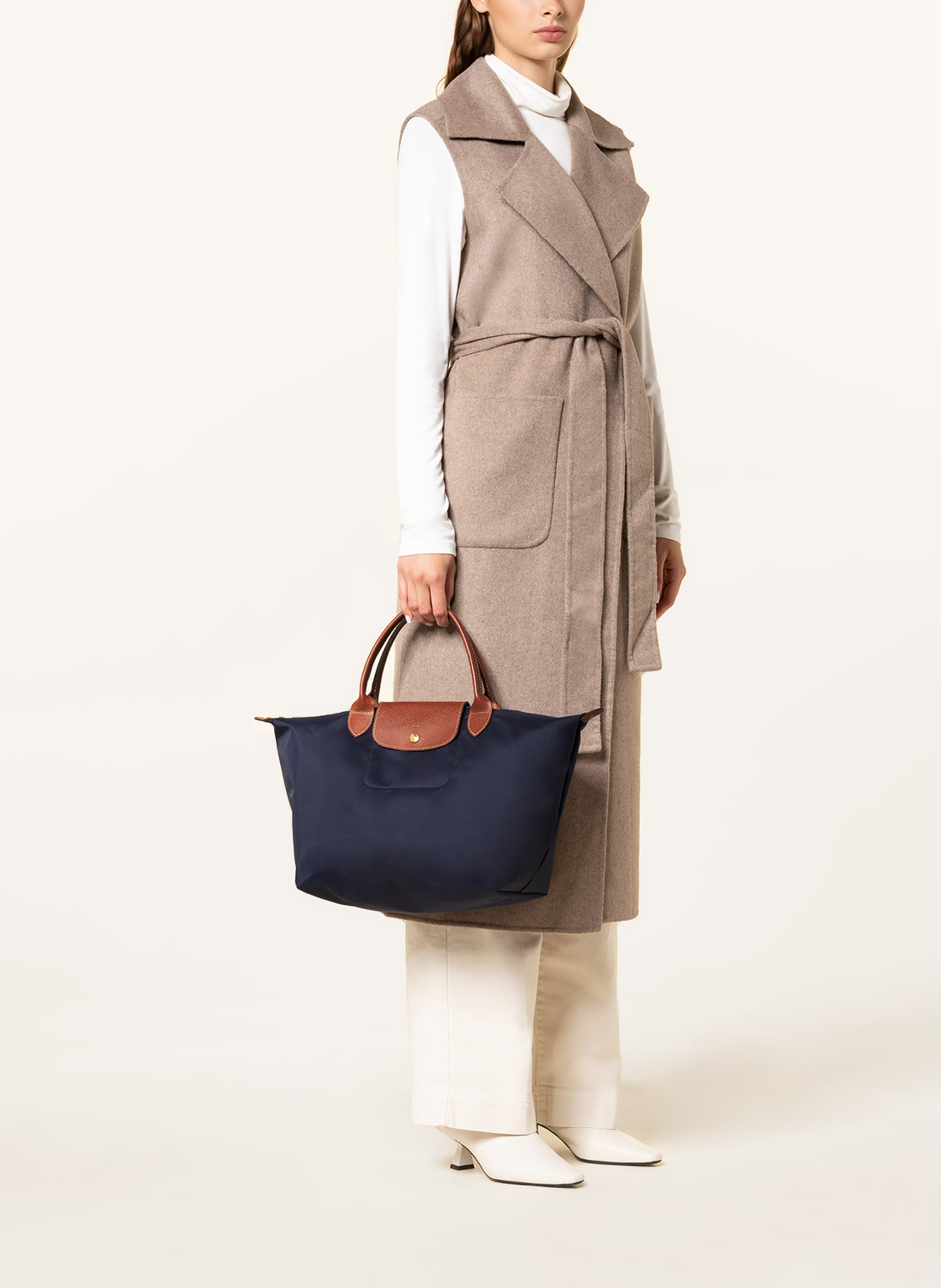 Thumbnail - Longchamp Handtasche Le Pliage M blau