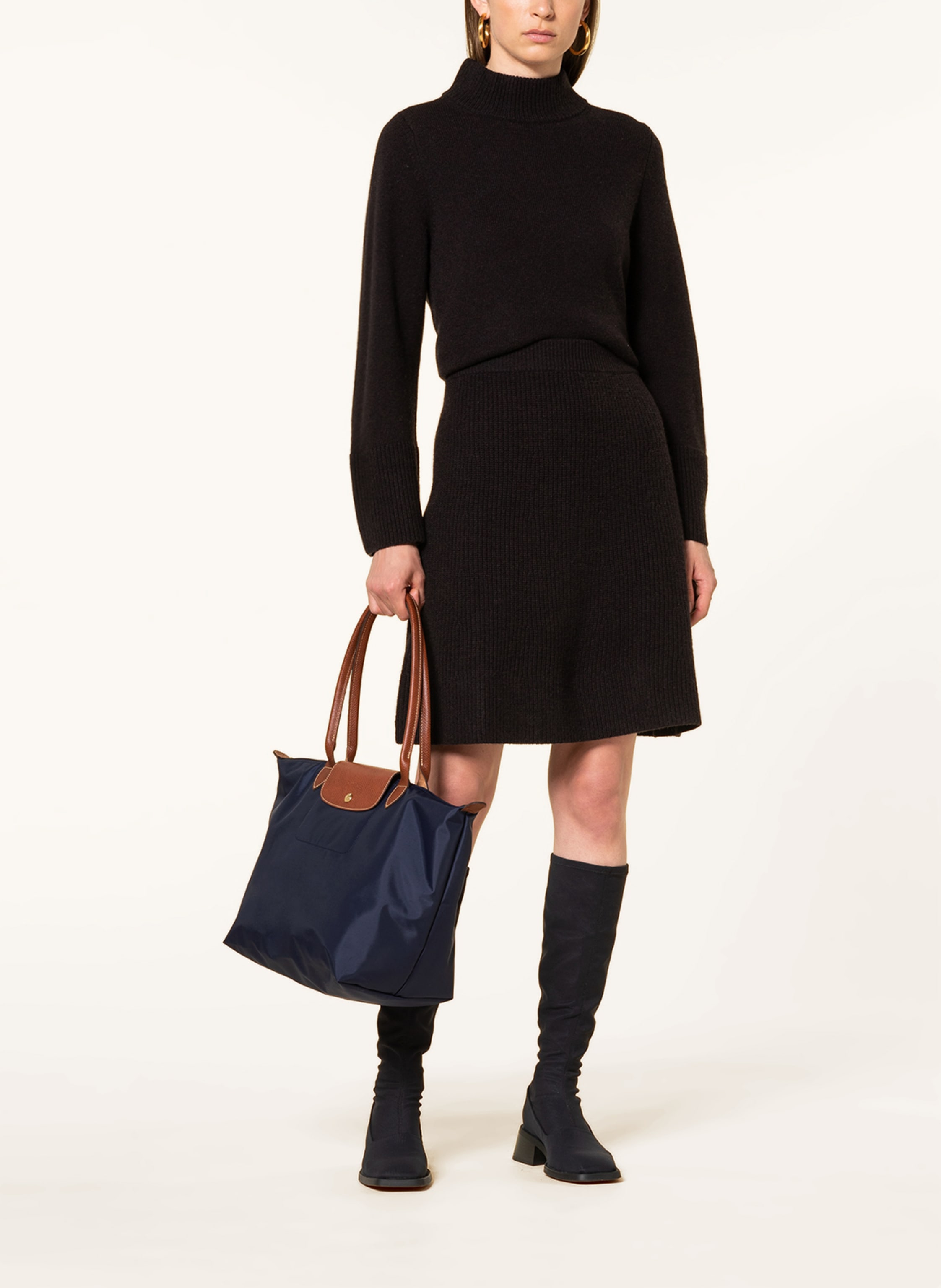 Thumbnail - Longchamp Shopper Le Pliage L blau