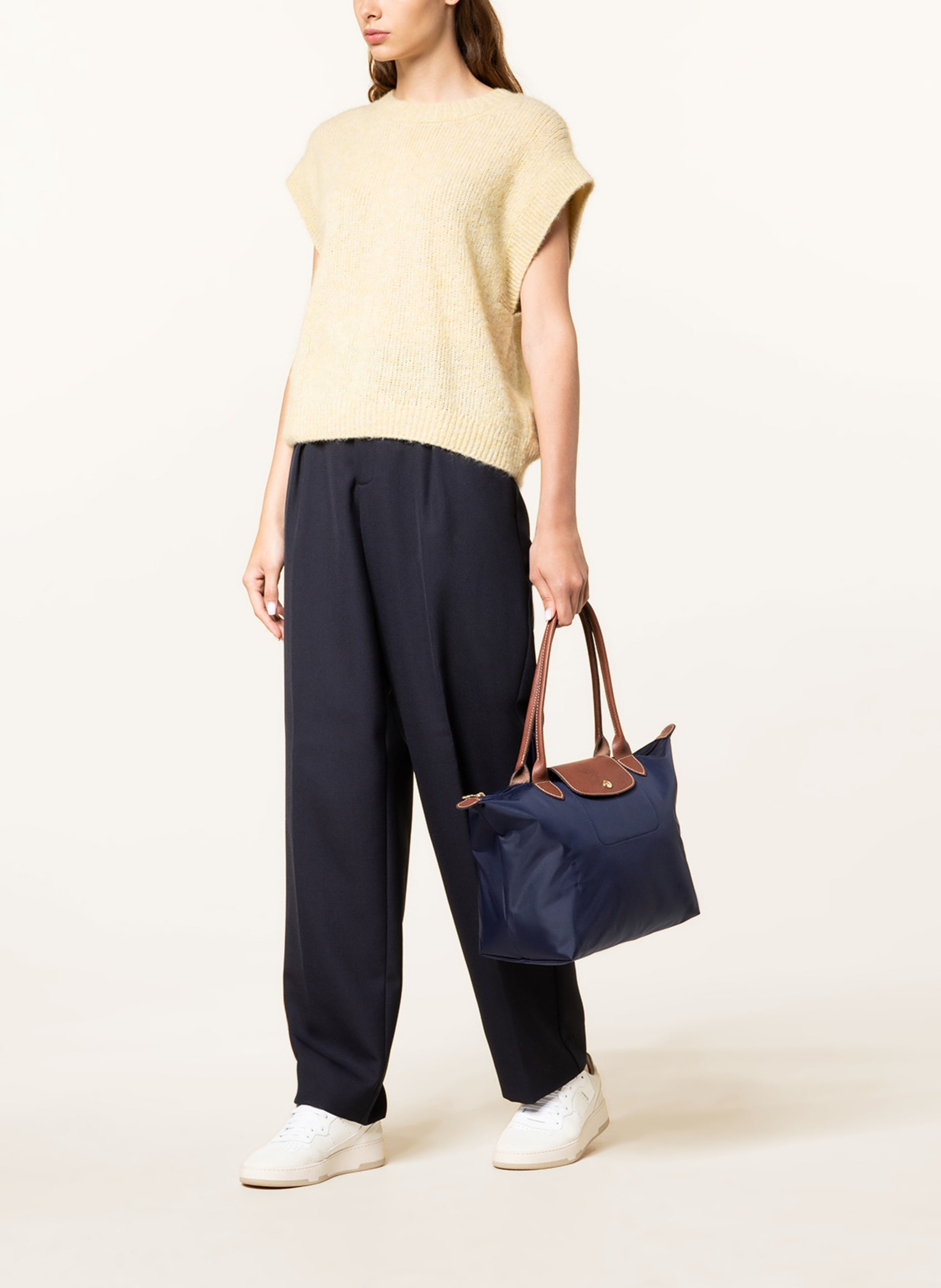 Thumbnail - Longchamp Shopper Le Pliage M blau