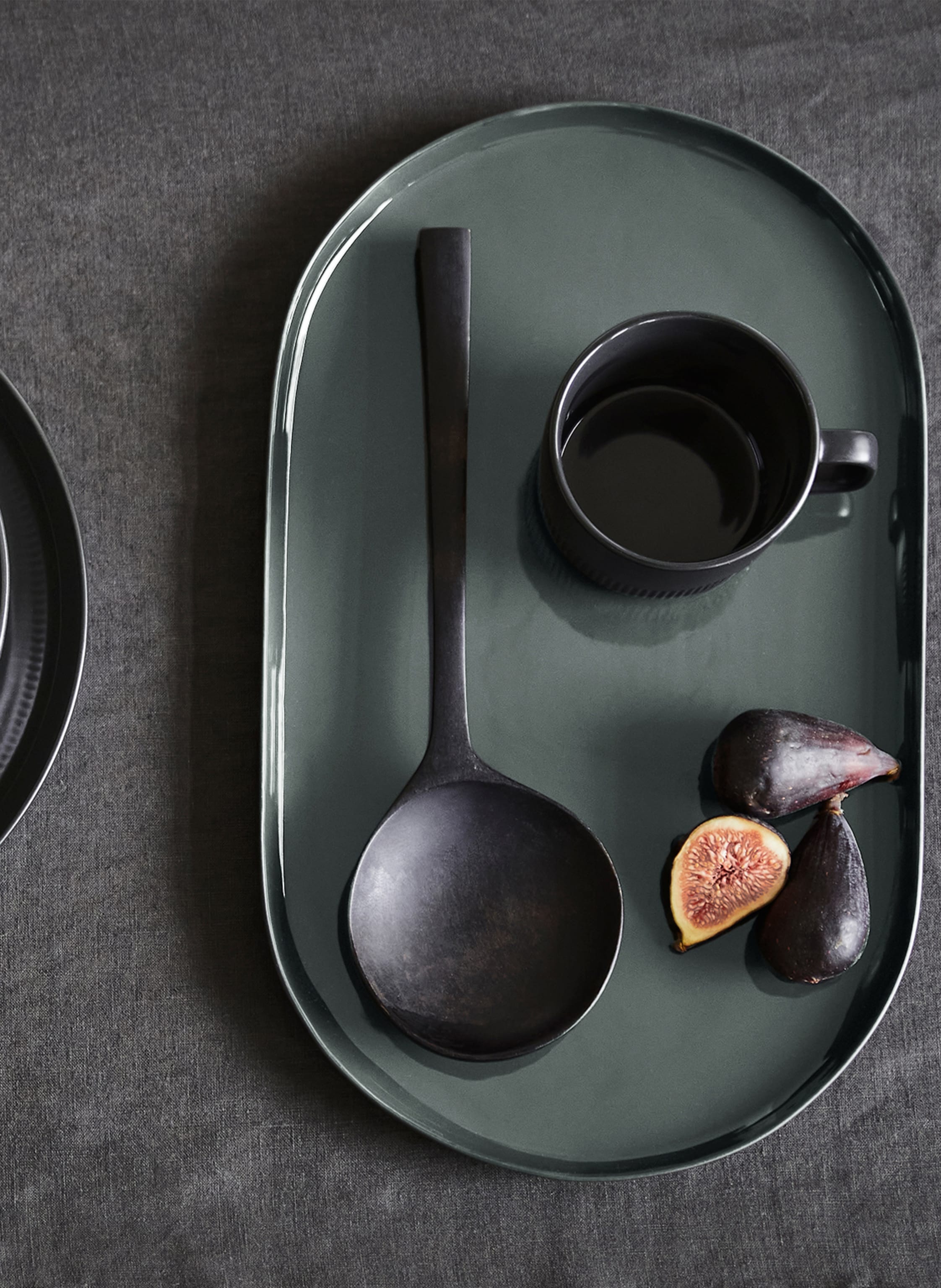 Thumbnail - Marc O'polo Servierplatte Moments grau