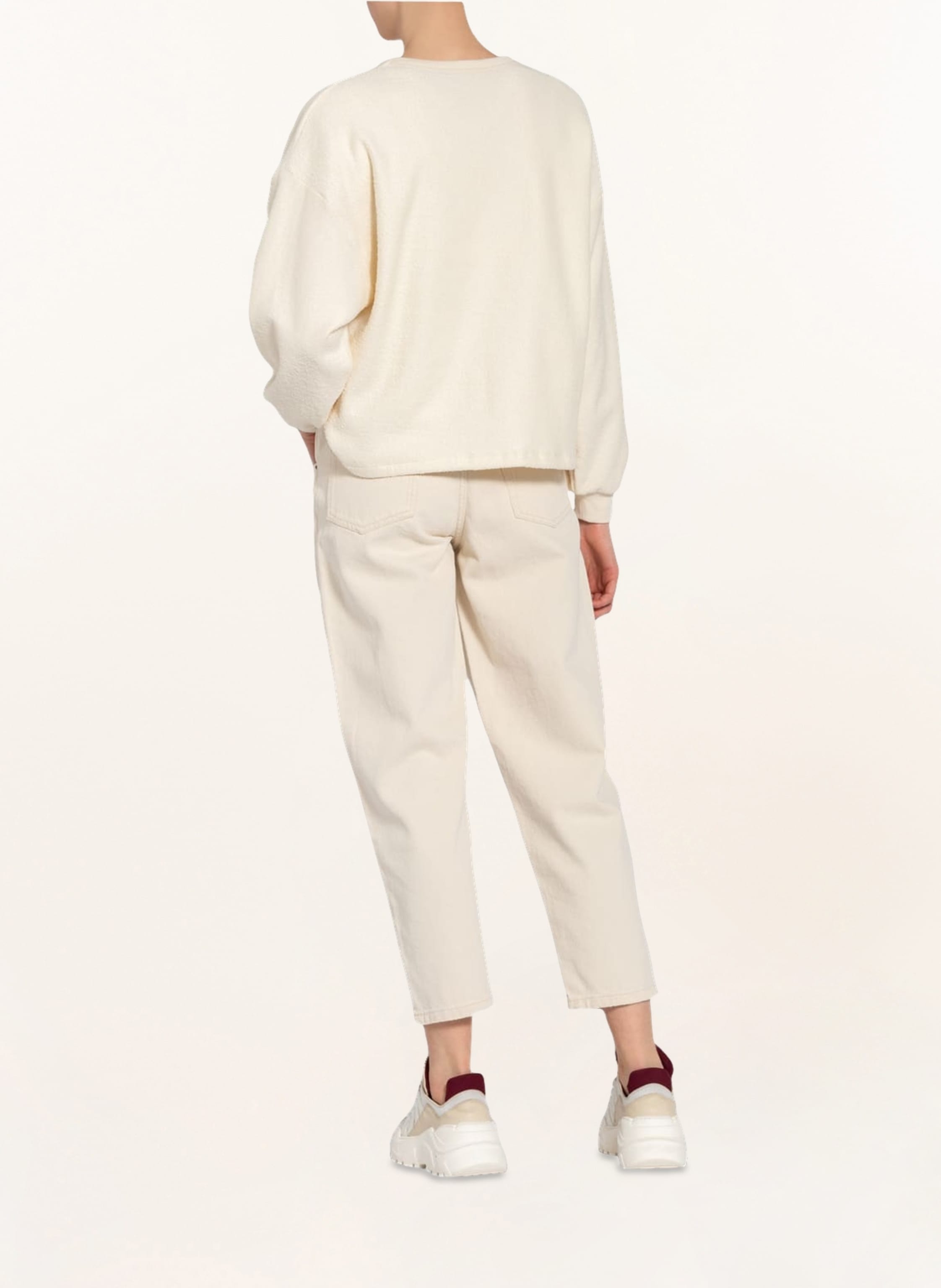 Thumbnail - American Vintage Sweatshirt Bobypark weiss