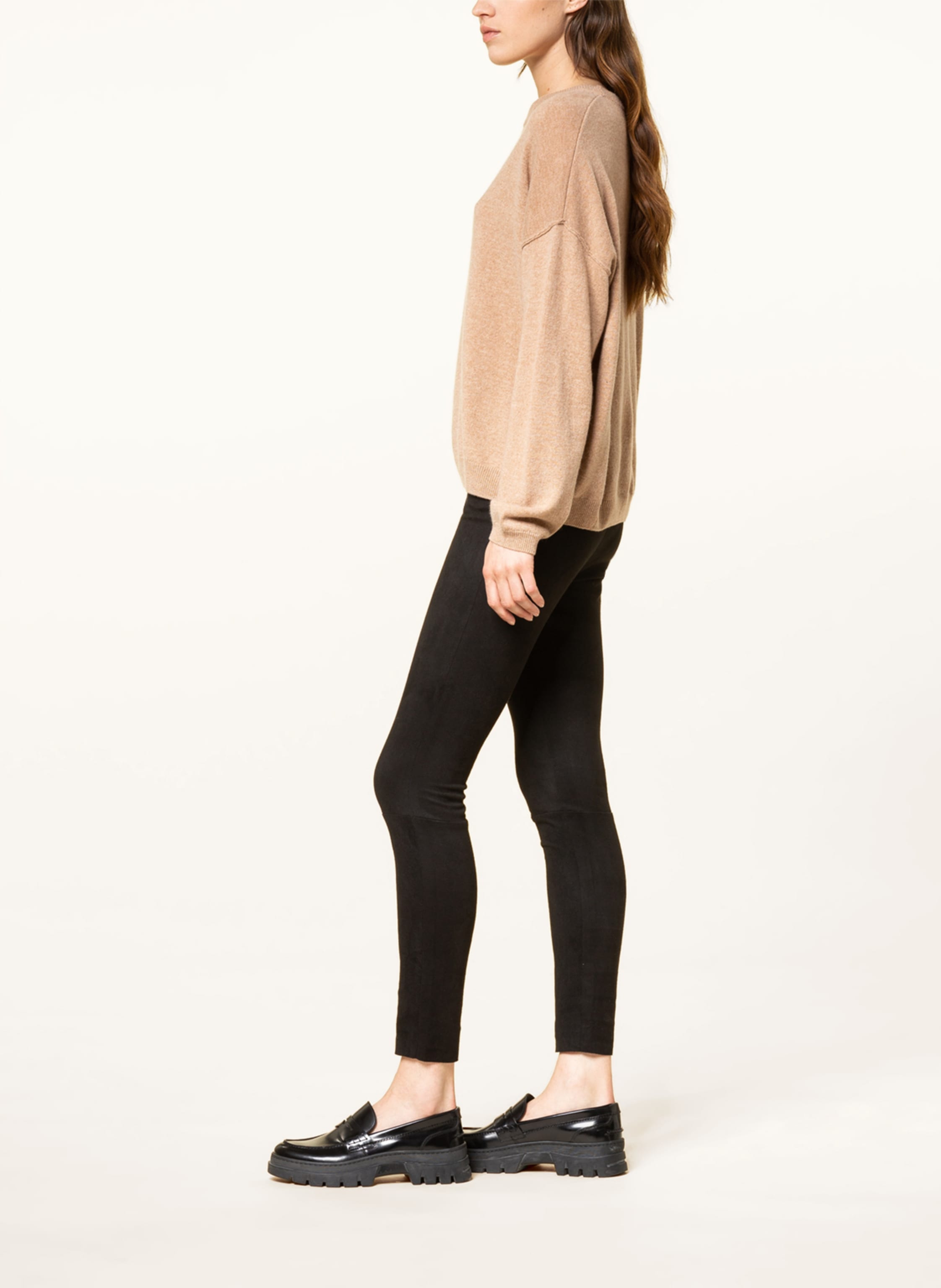 Thumbnail - Juvia Leggings Elena In Lederoptik schwarz