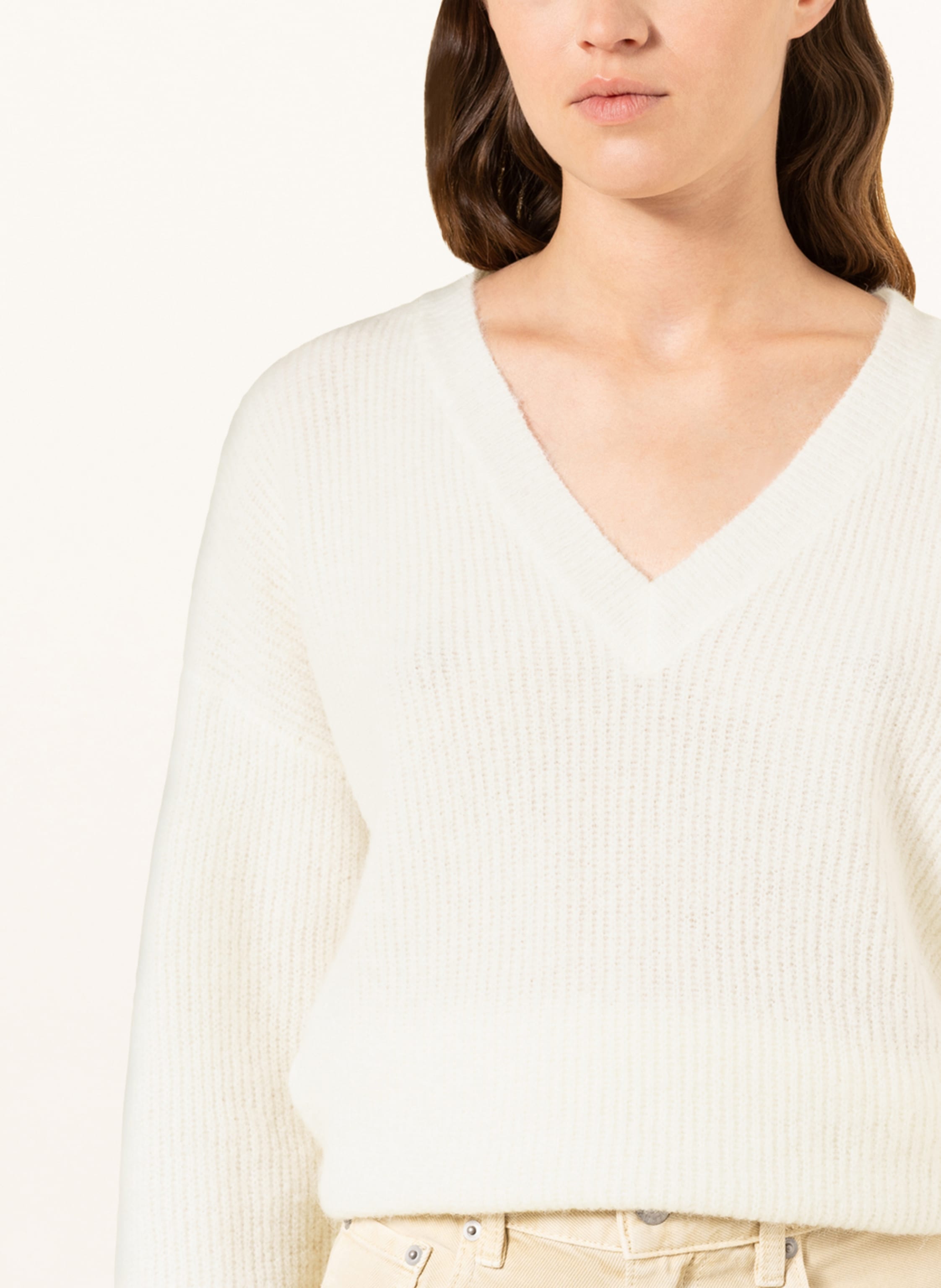 Thumbnail - Gestuz Pullover Alphagz Mit Alpaka weiss