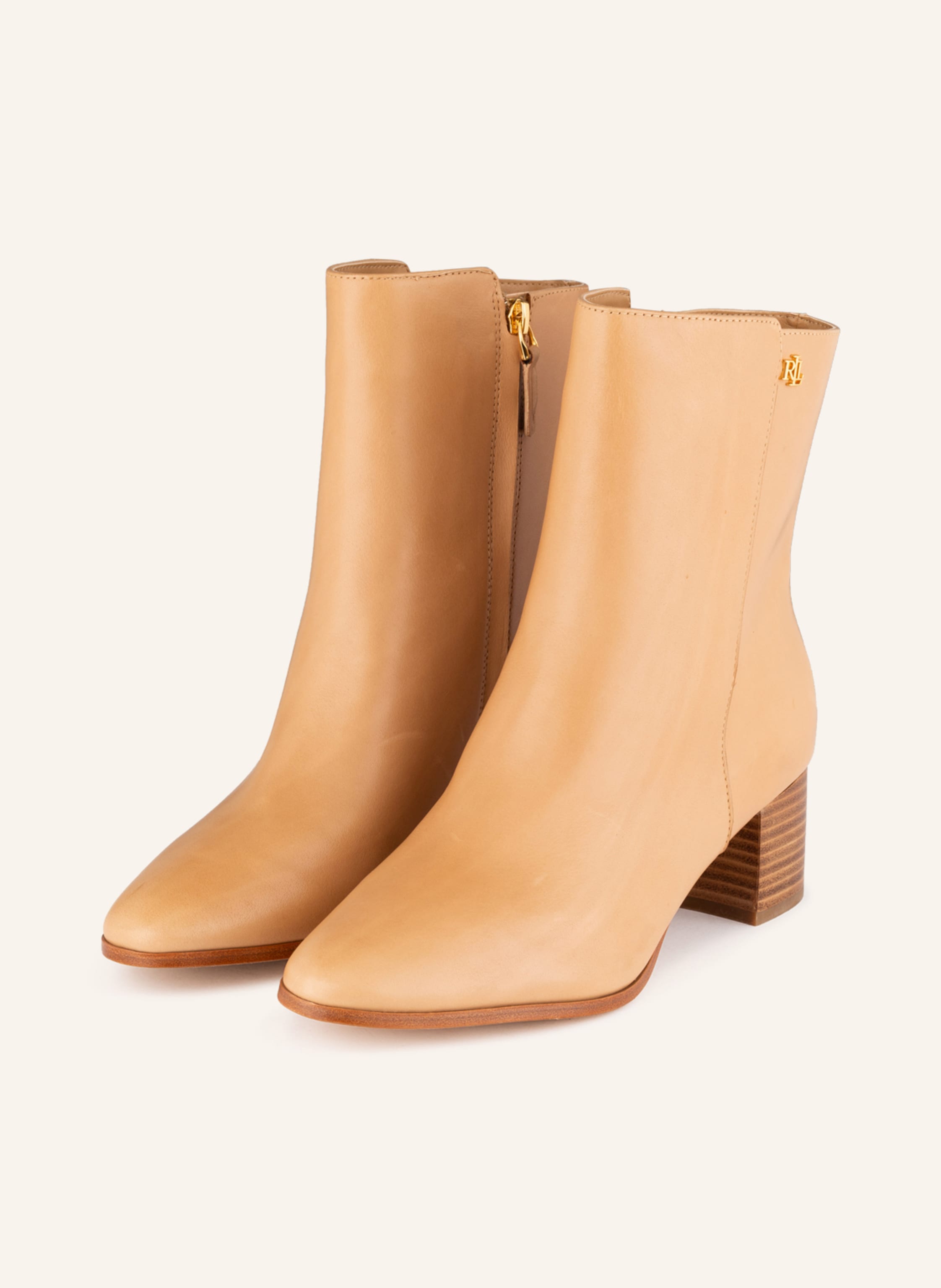 LAUREN RALPH LAUREN Ankle boots in light brown | Breuninger