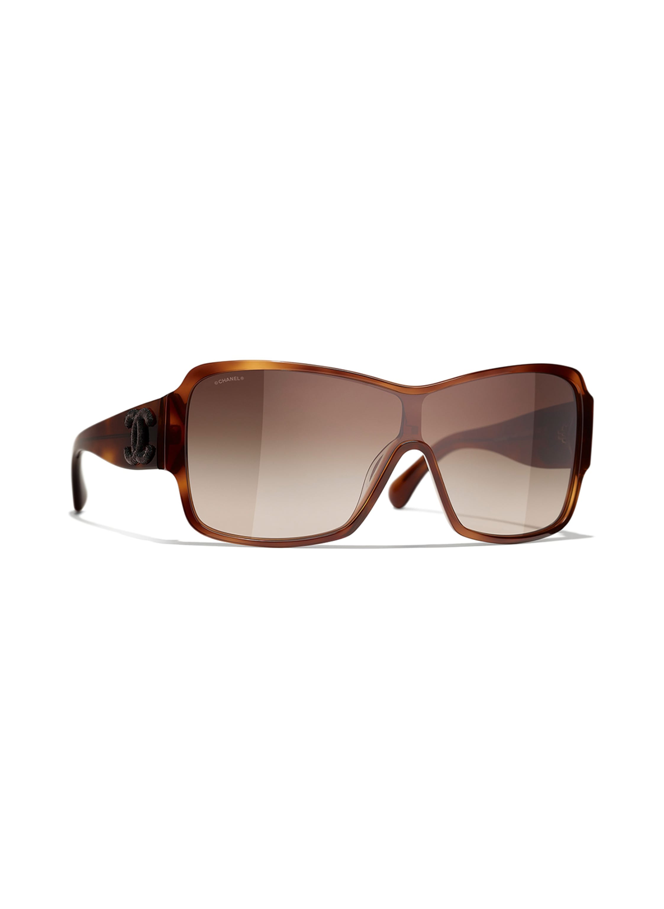 CHANEL  Accessories  Chanel Sunglasses Acetateblack Lenses Gray Polarized  Ref5484 C76s8  Poshmark