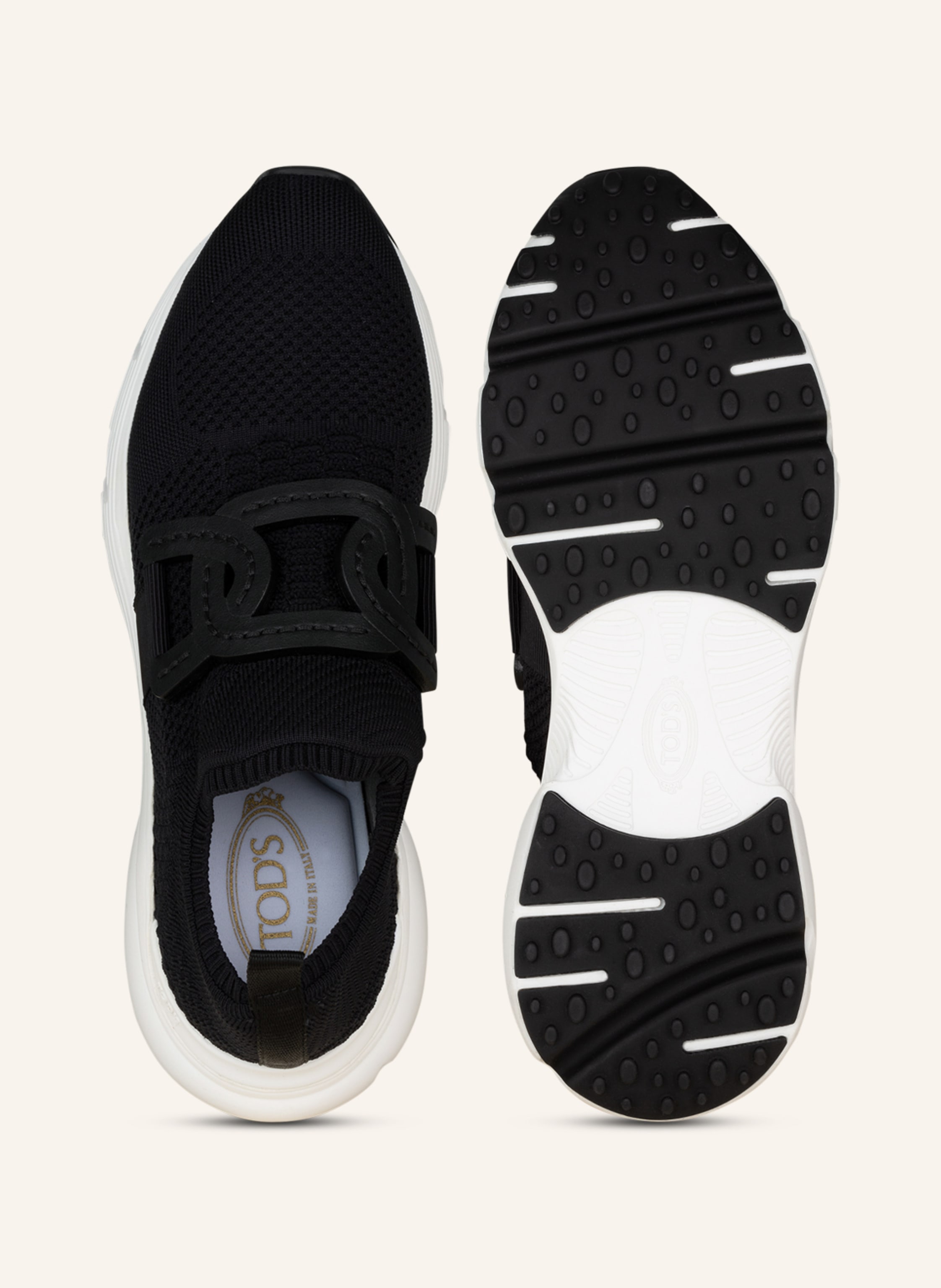 Thumbnail - Tod's Slip-On-Sneaker schwarz