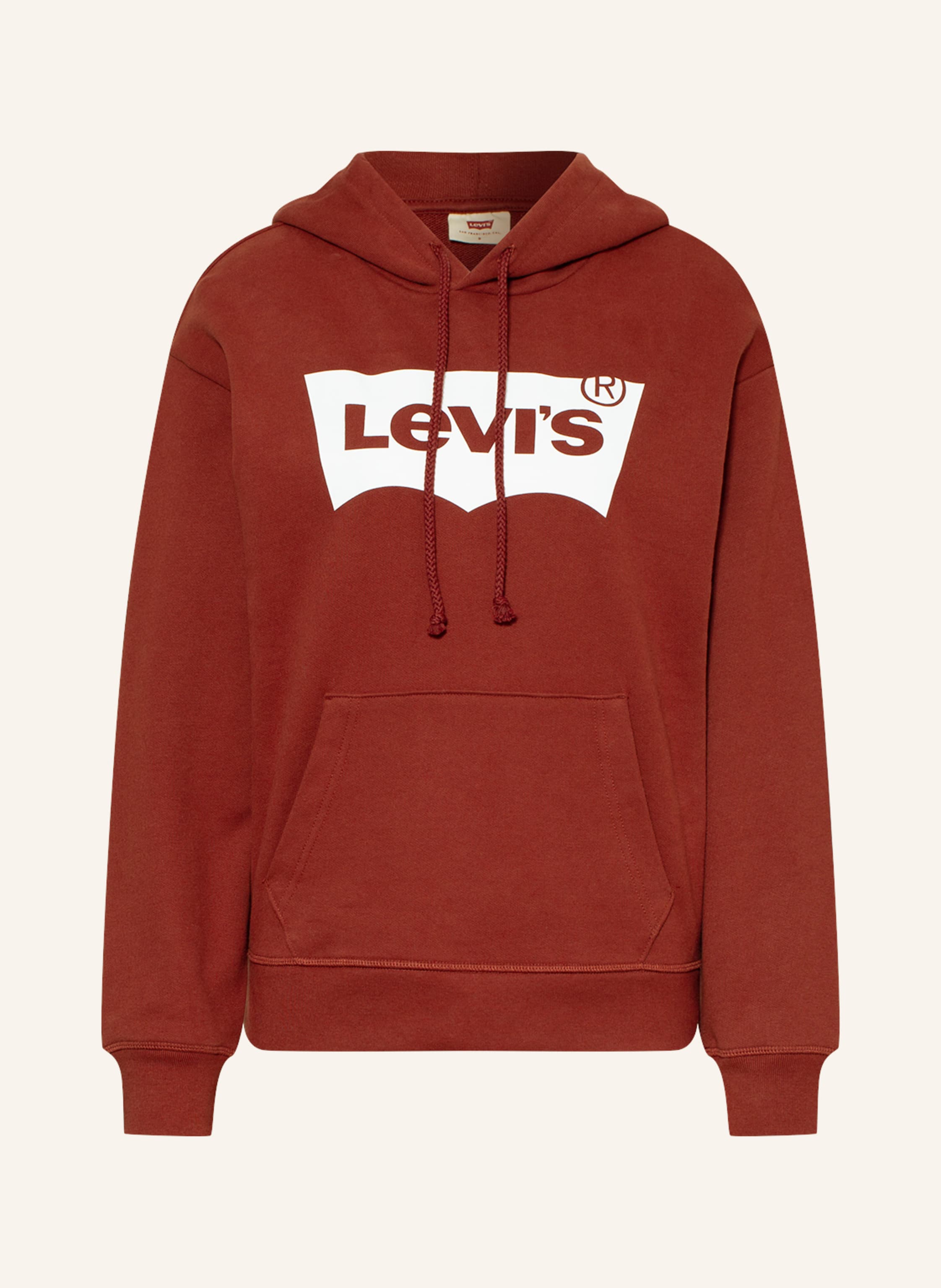 Levis hoodie black red store