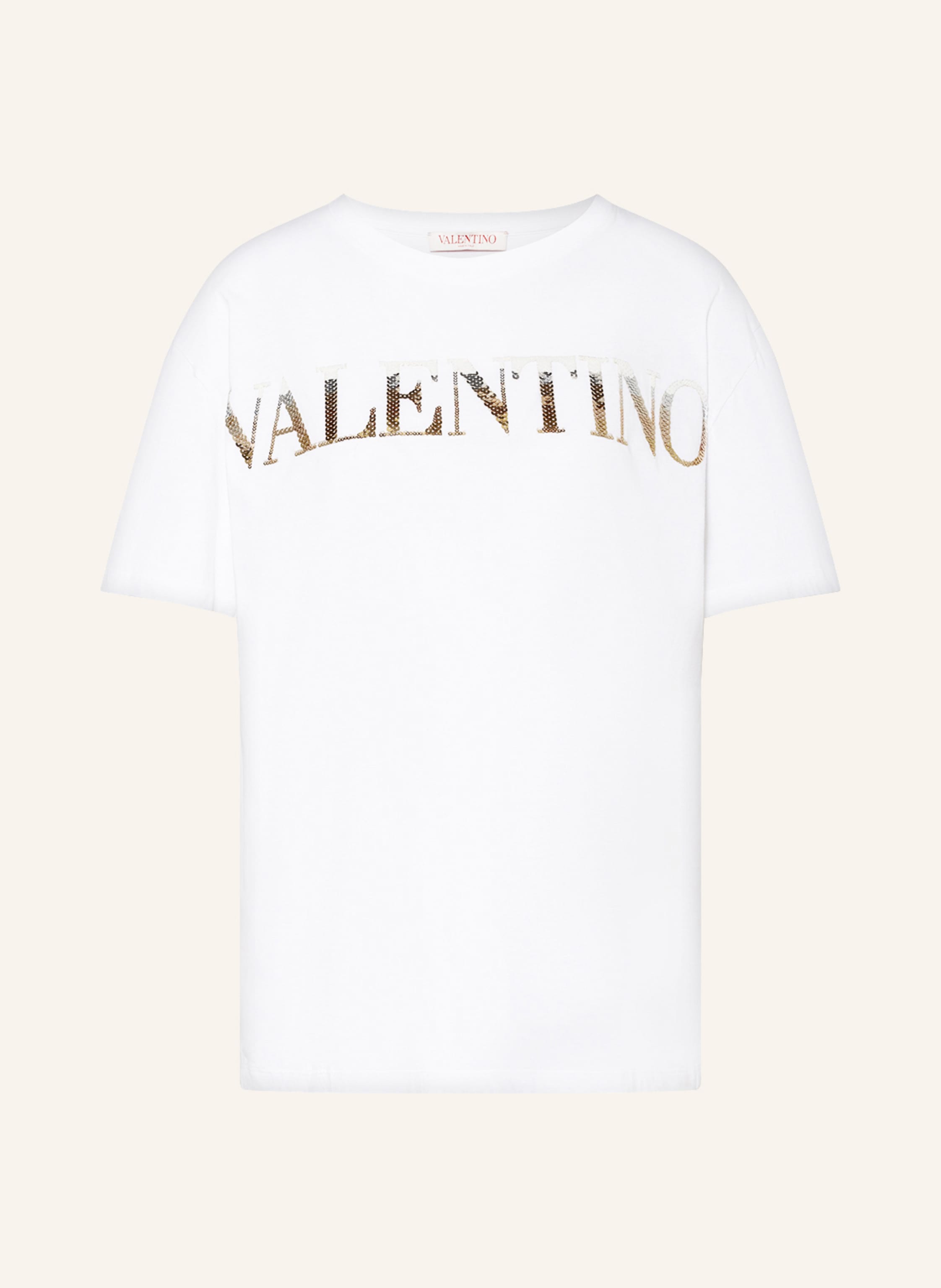 Ynkelig kig ind Polering VALENTINO T-shirt with sequins in white
