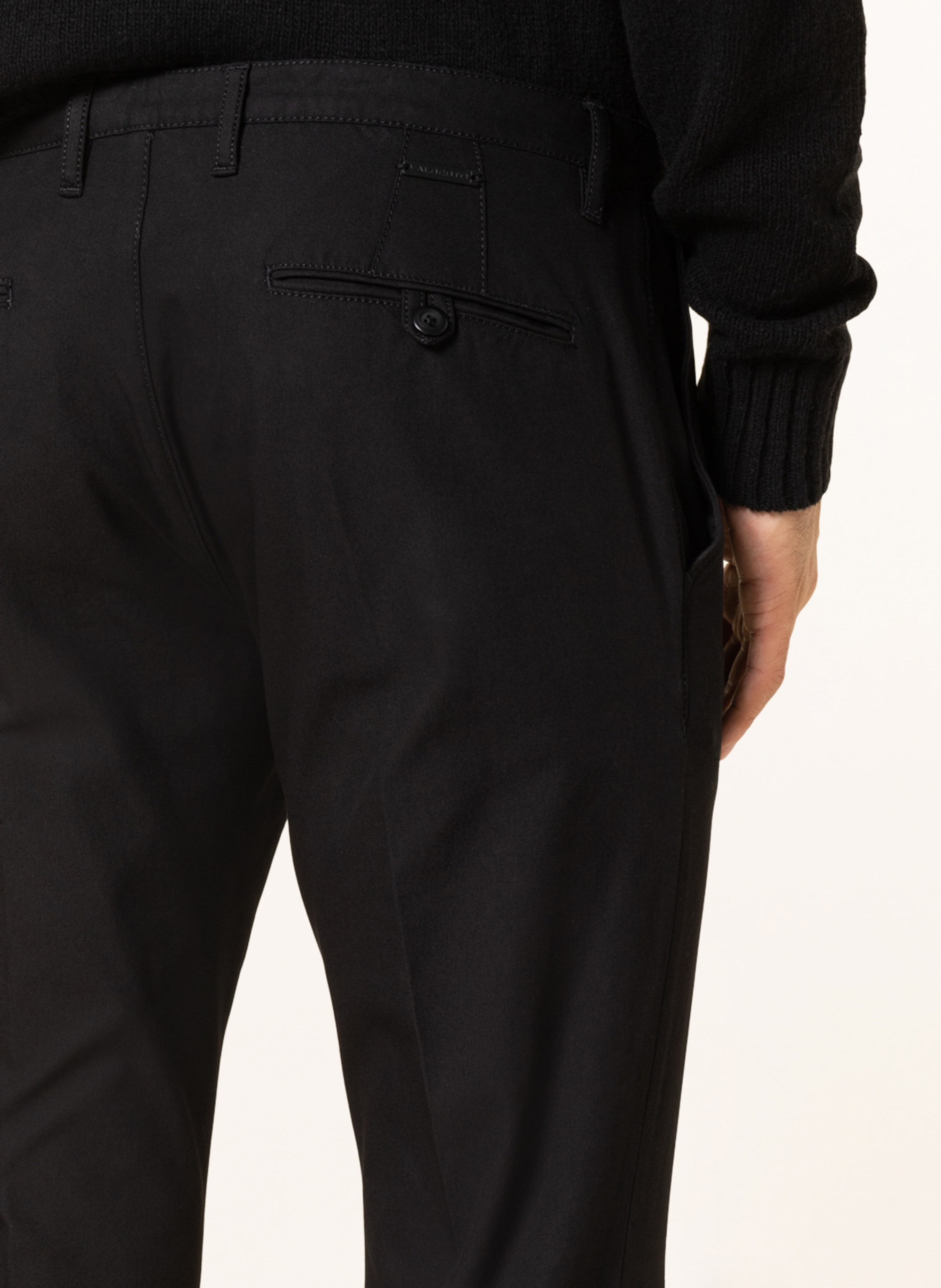 Thumbnail - Alberto Chino Rob Slim Fit schwarz