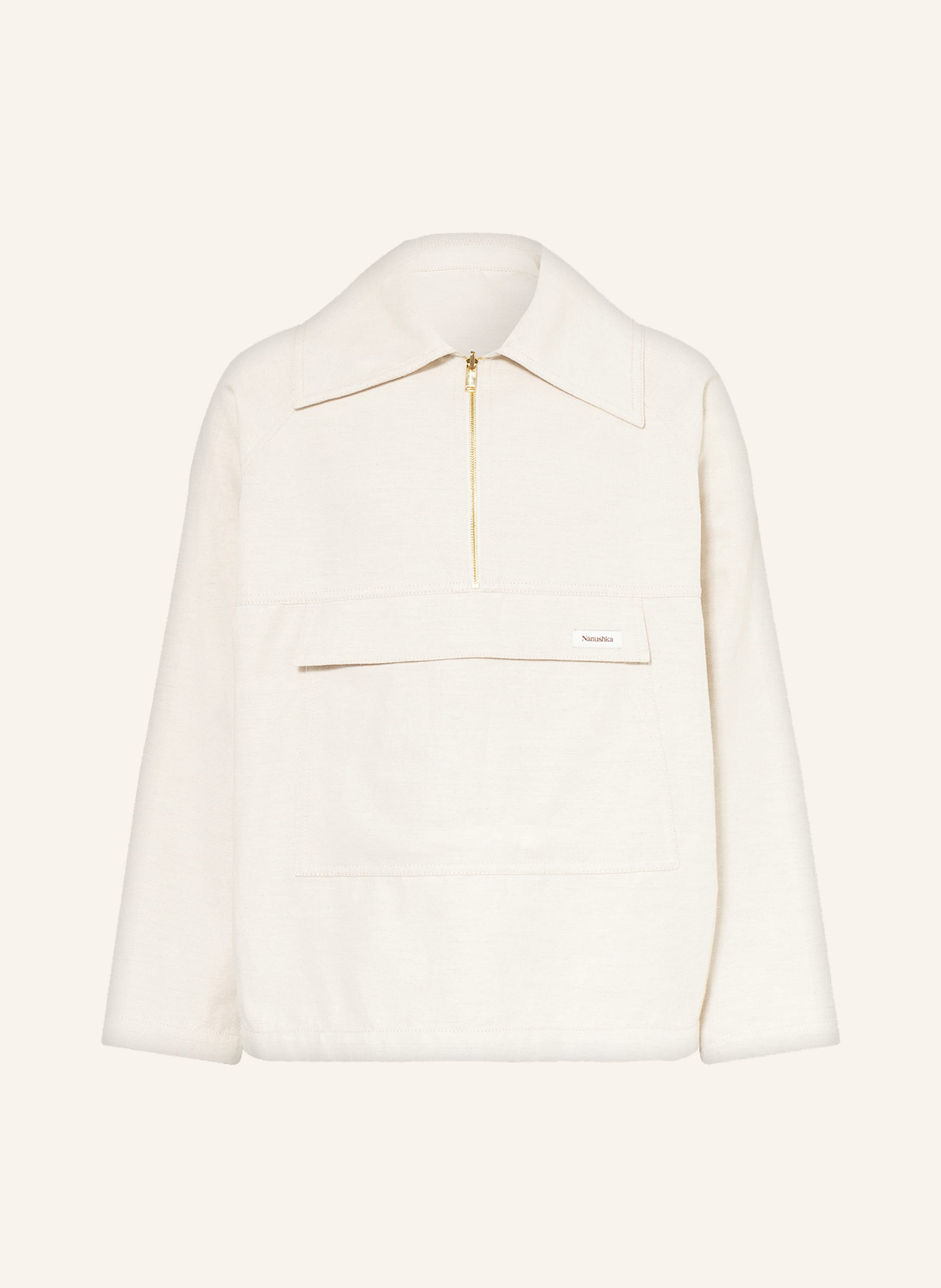 Nanushka half zip sweater store