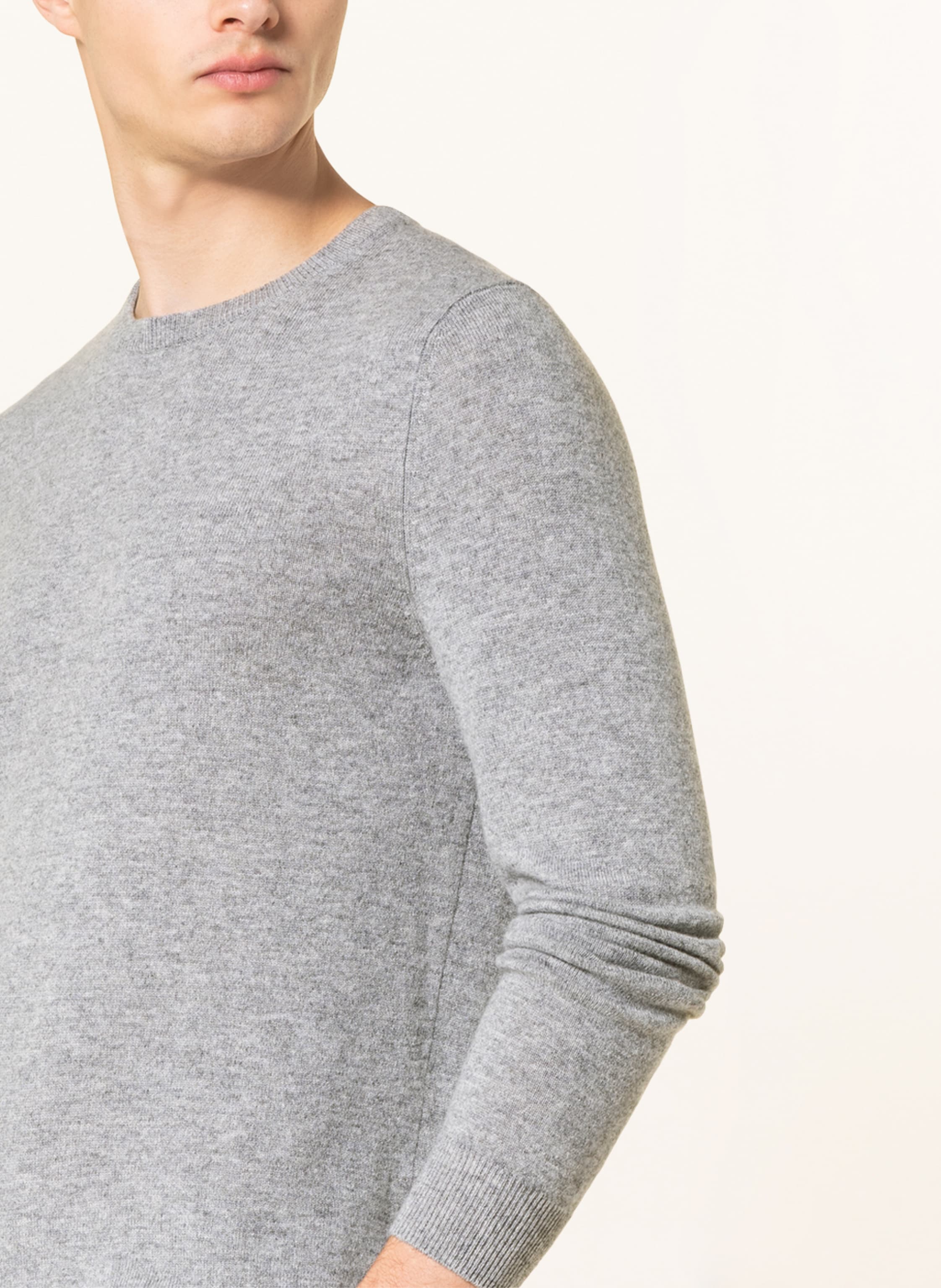 Thumbnail - Ftc Cashmere Cashmere-Pullover grau