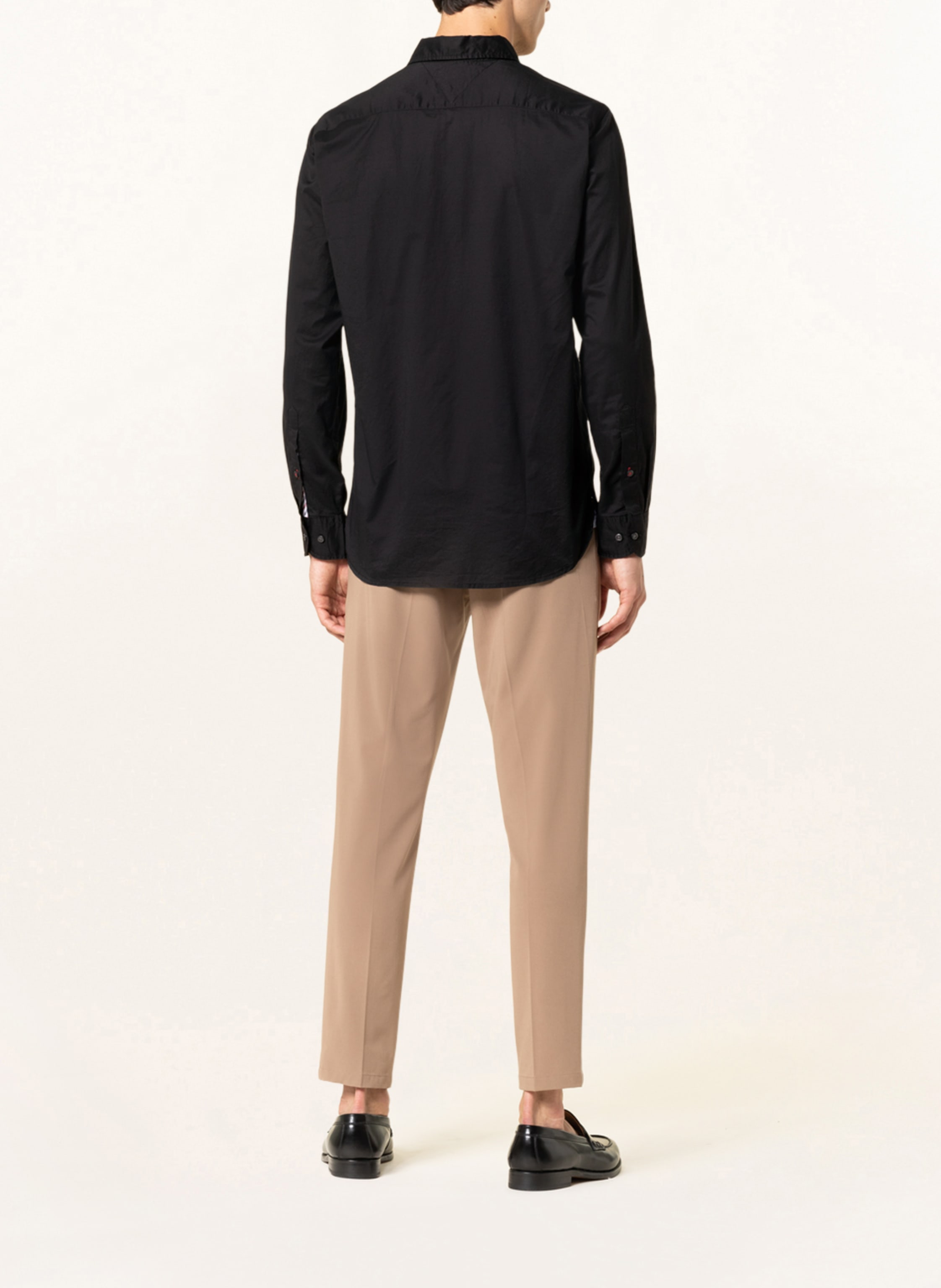 Thumbnail - Tommy Hilfiger Hemd Regular Fit schwarz