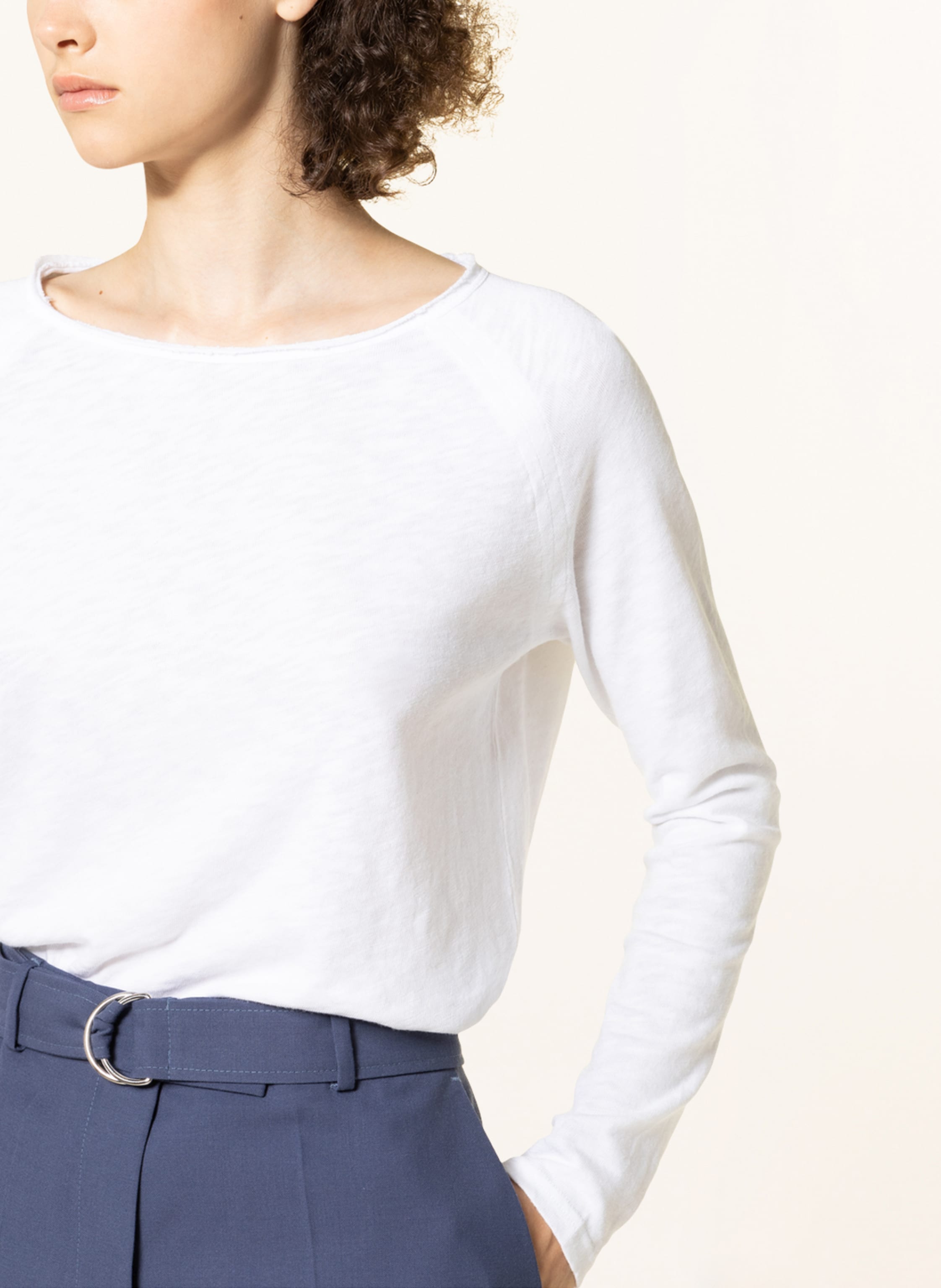 Thumbnail - Rich & Royal Longsleeve weiss