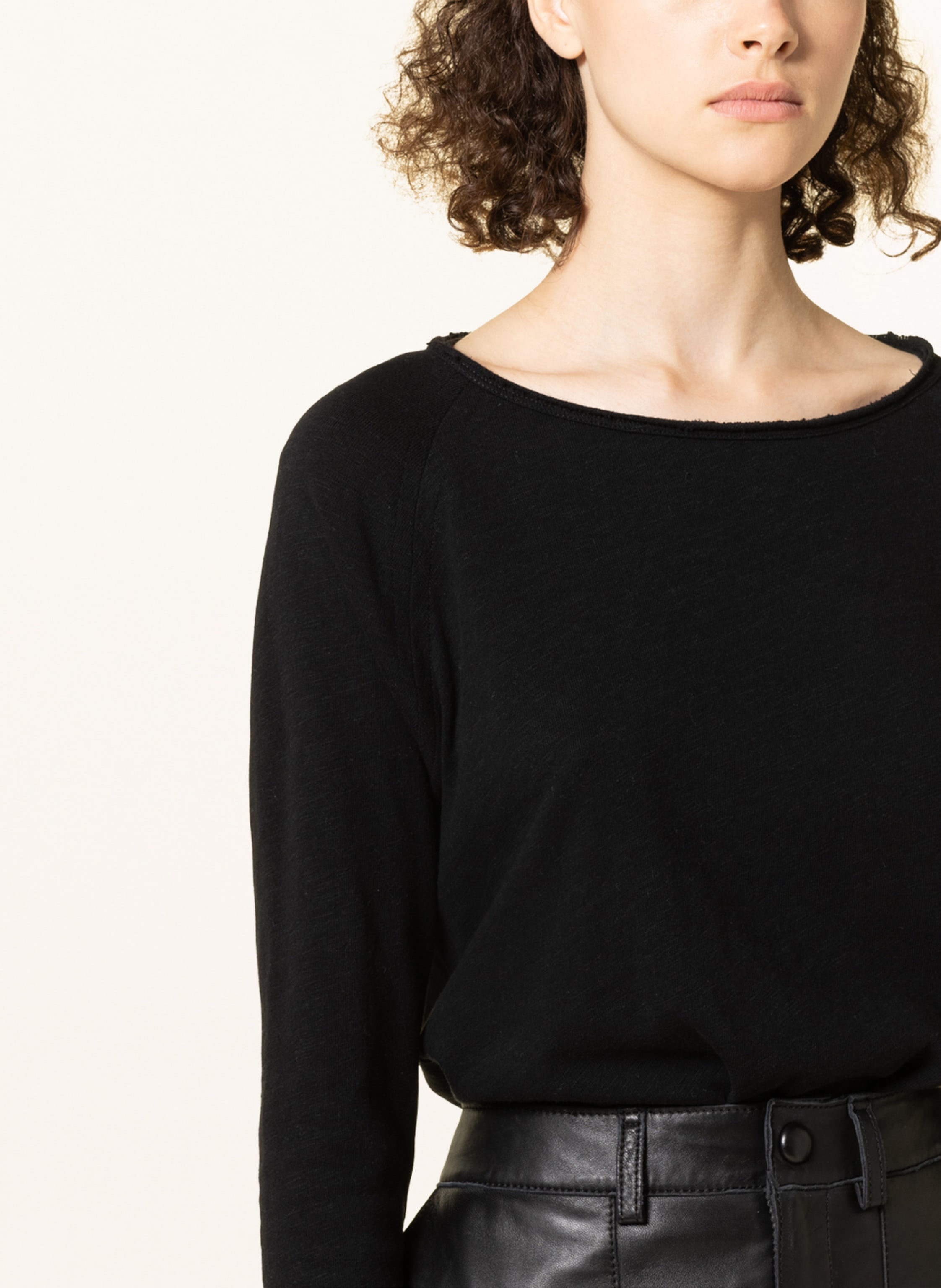 Thumbnail - Rich & Royal Longsleeve schwarz