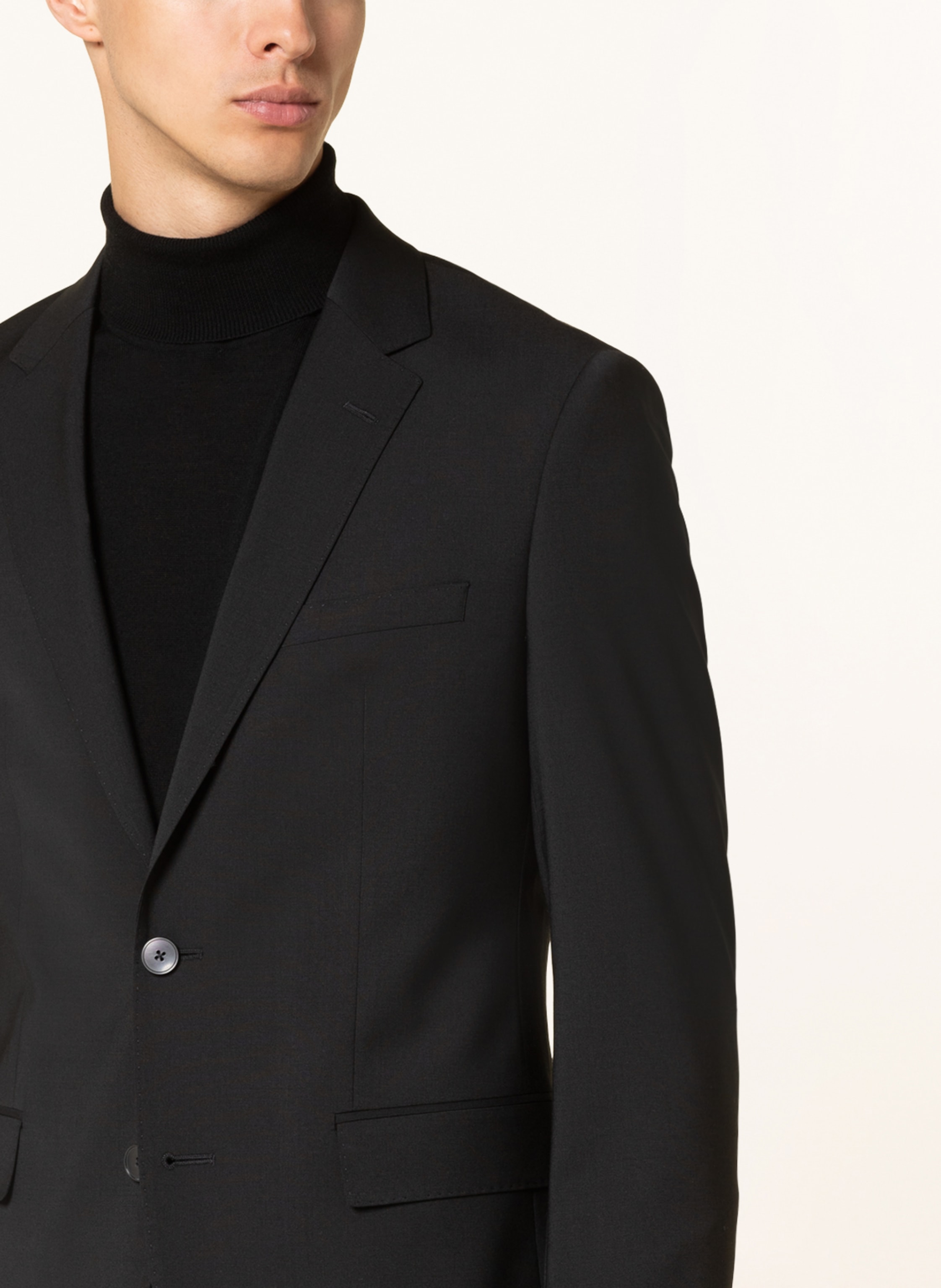 Thumbnail - Boss Anzugsakko Jasper Regular Fit schwarz