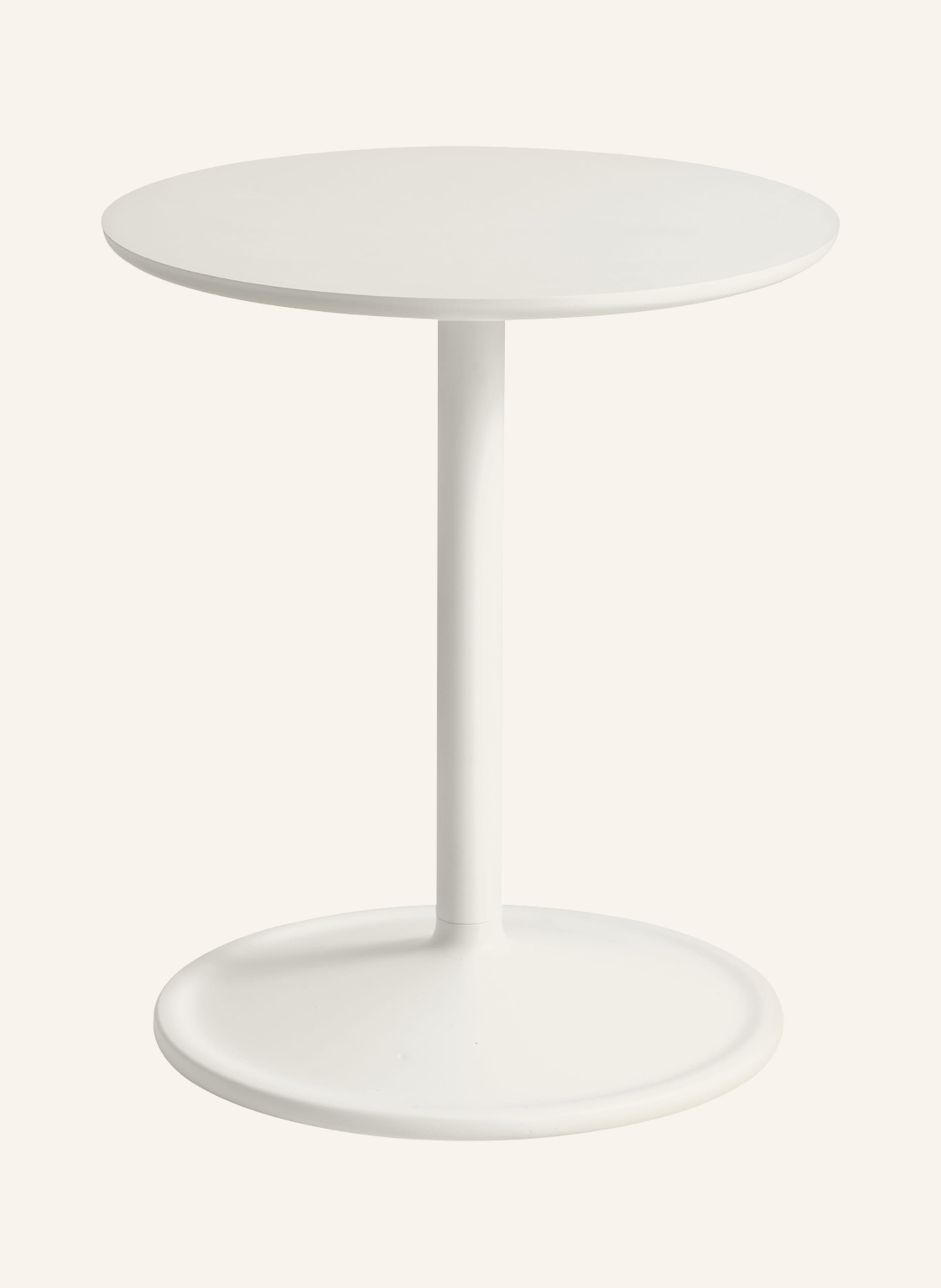 A Study in Simplicity: The White Over Muuto Side Table