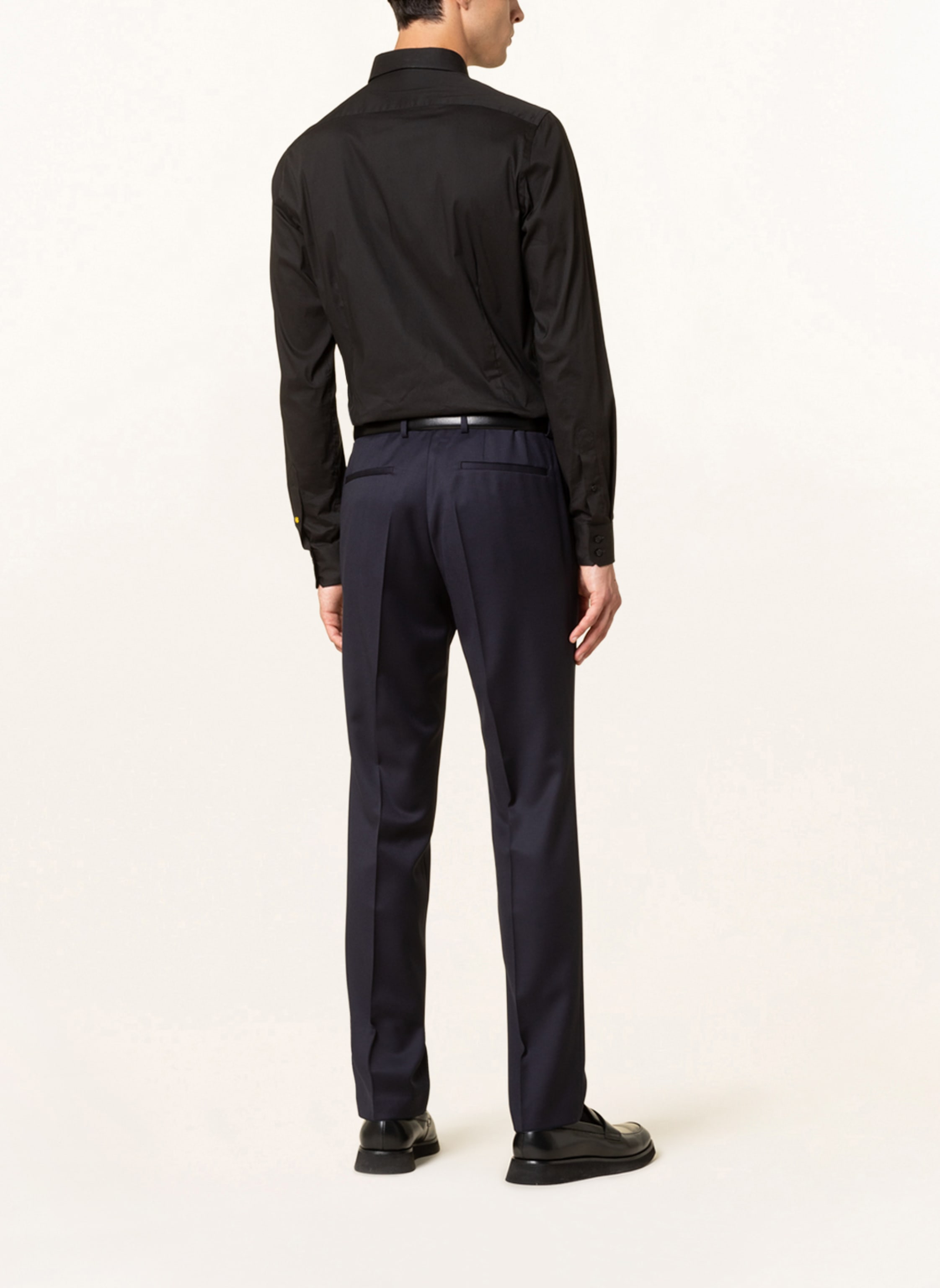 Thumbnail - Boss Anzughose Lenon Regular Fit blau