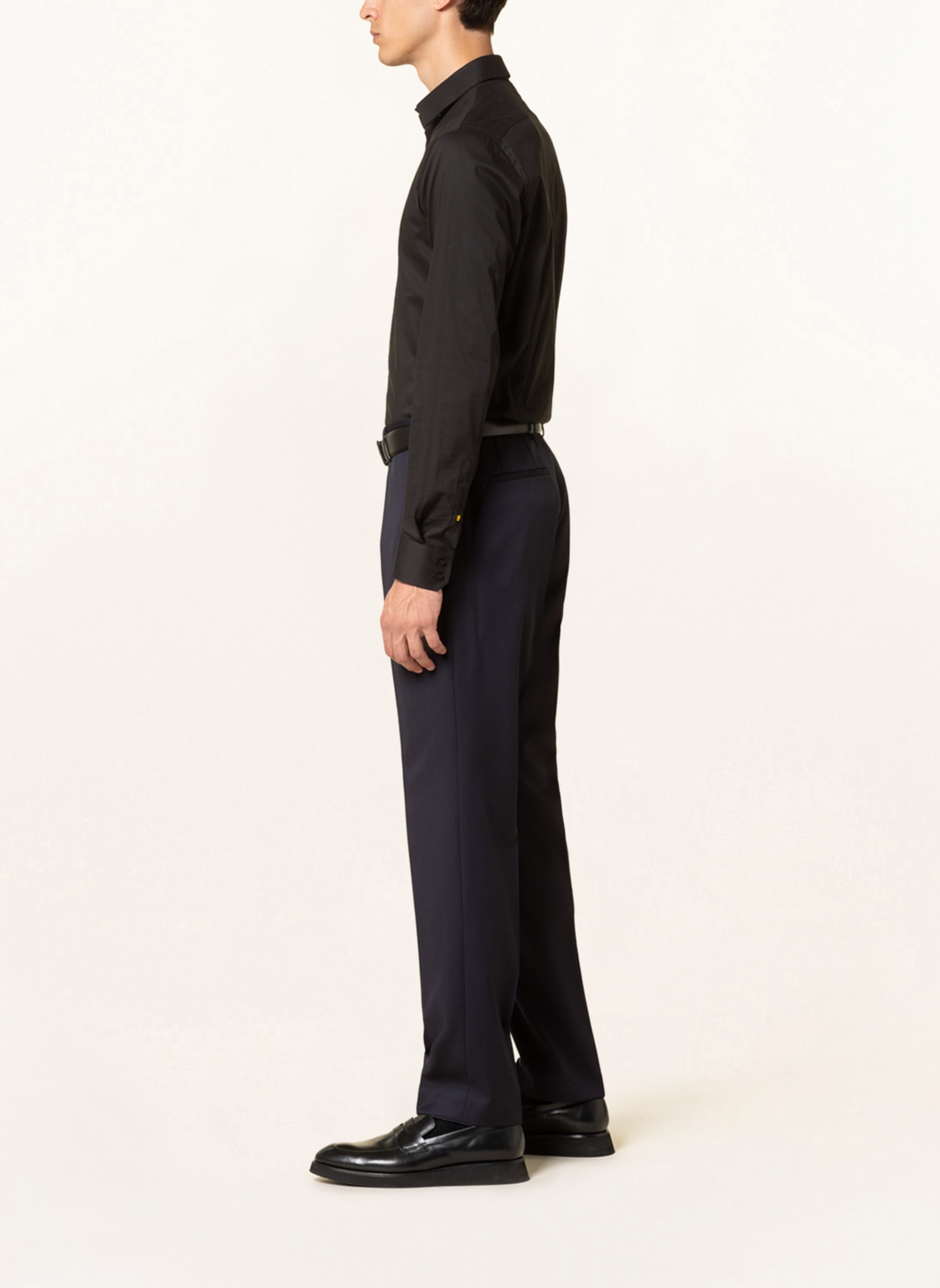 Thumbnail - Boss Anzughose Lenon Regular Fit blau