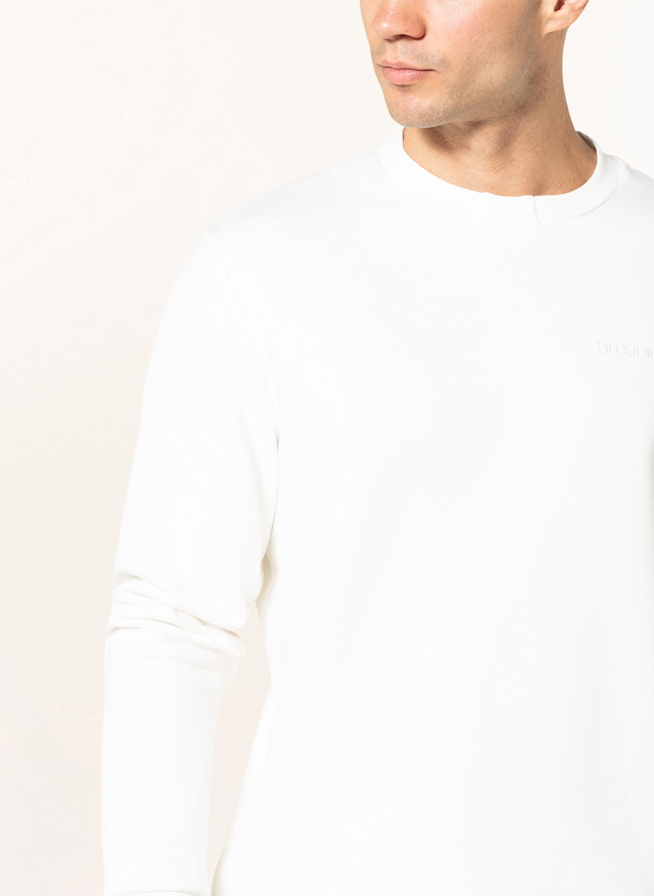 Thumbnail - Breuninger Collection Herren Sweatshirt weiss