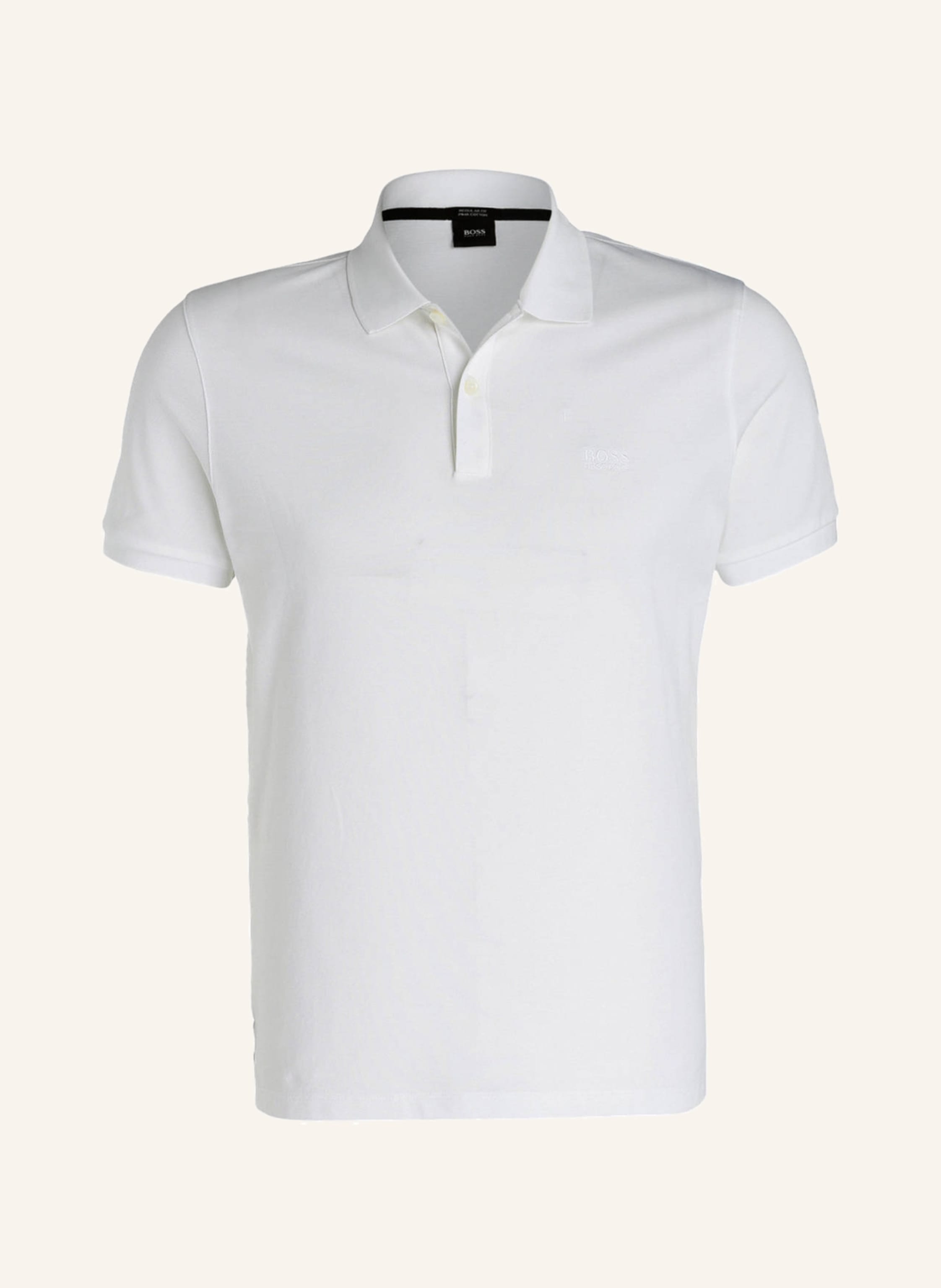 Herren Bekleidung T-Shirts Poloshirts BOSS by HUGO BOSS Polo-shirt Pallas 10108581 01 in Weiß für Herren 